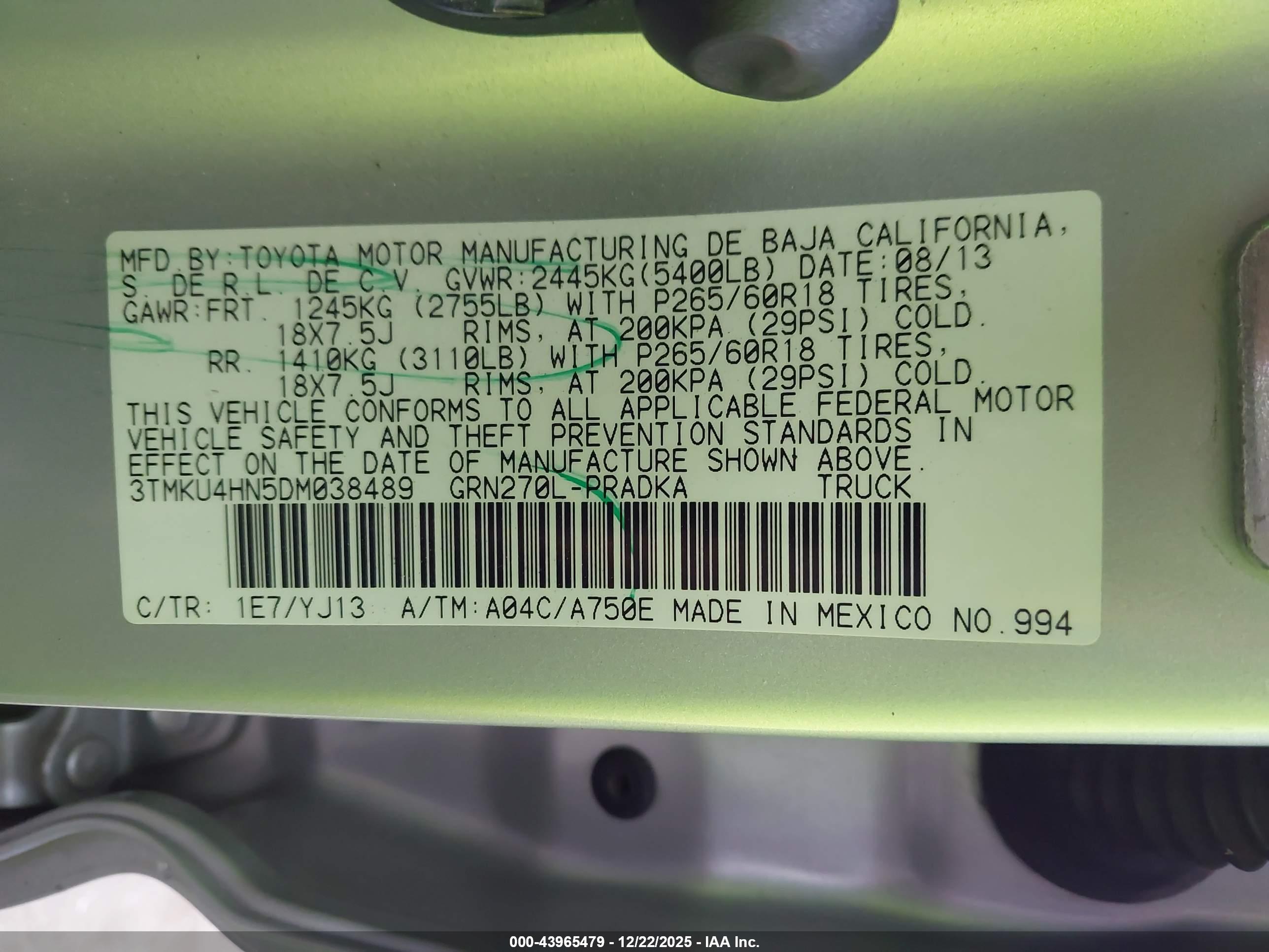 TOYOTA TACOMA image 9