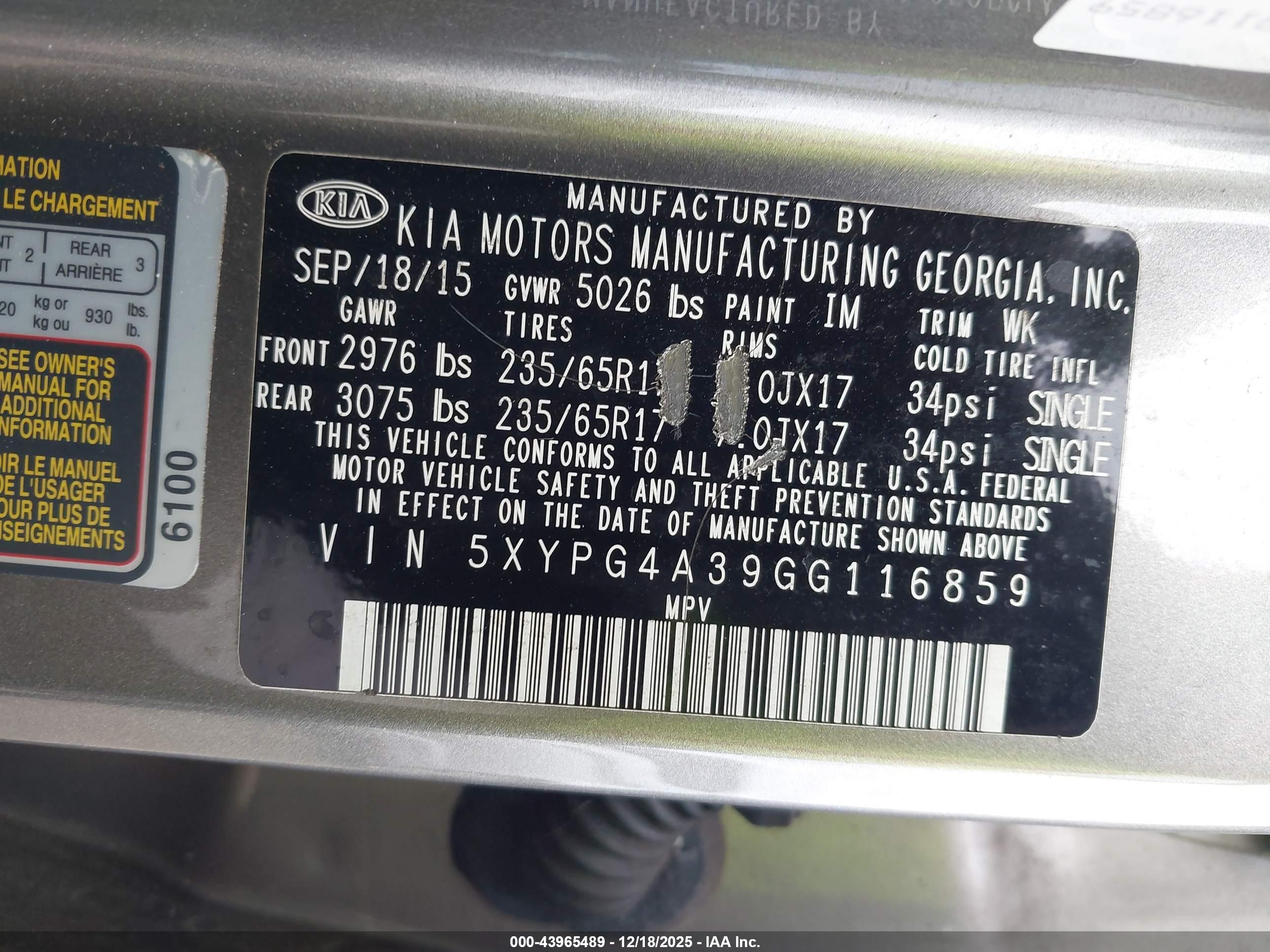 KIA SORENTO image 9