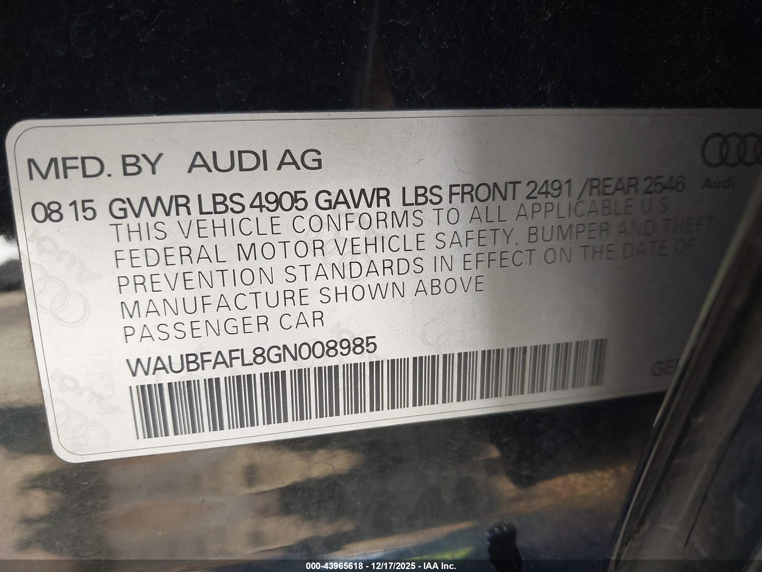 AUDI A4 image 9