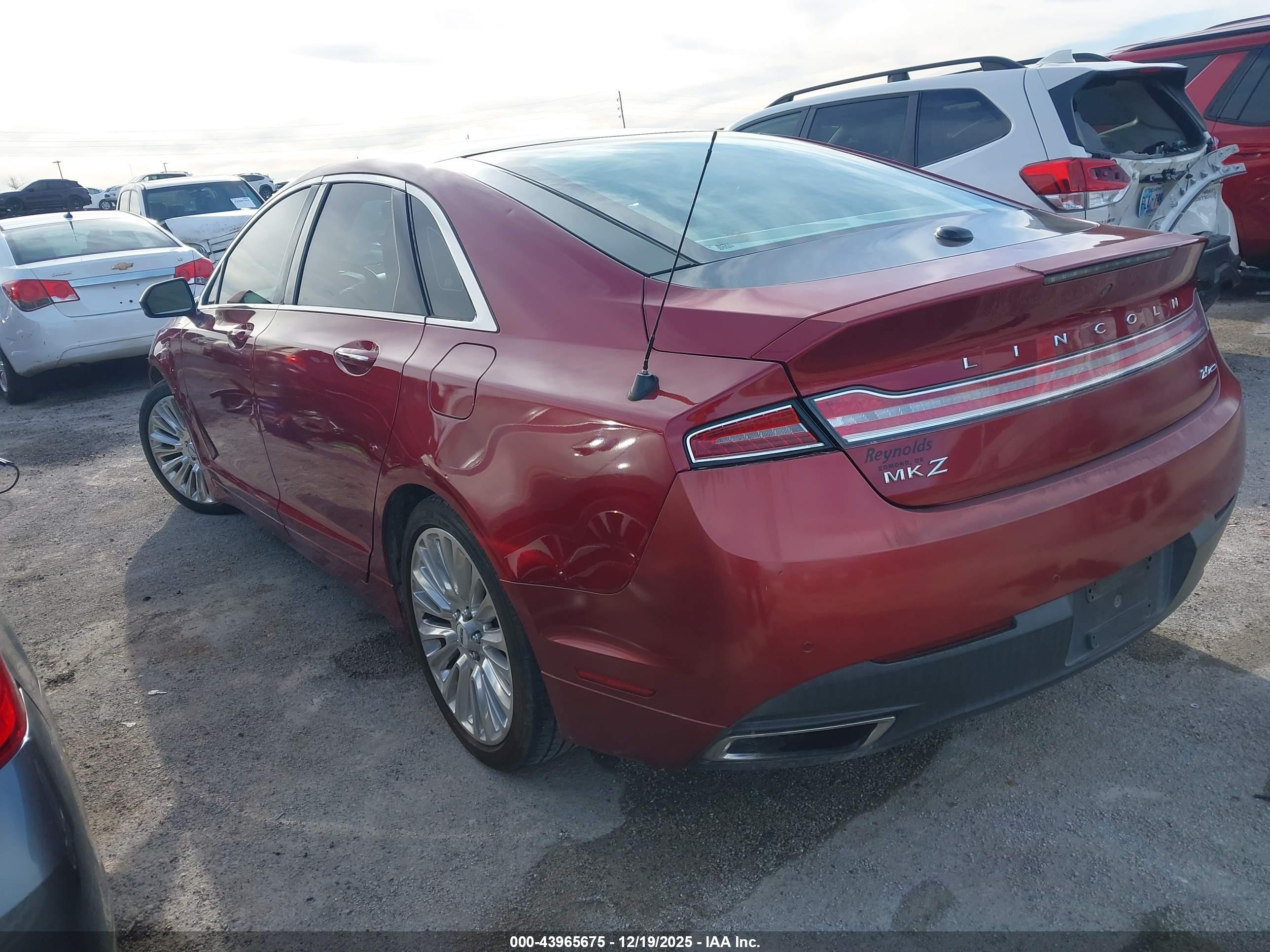 LINCOLN MKZ image 3