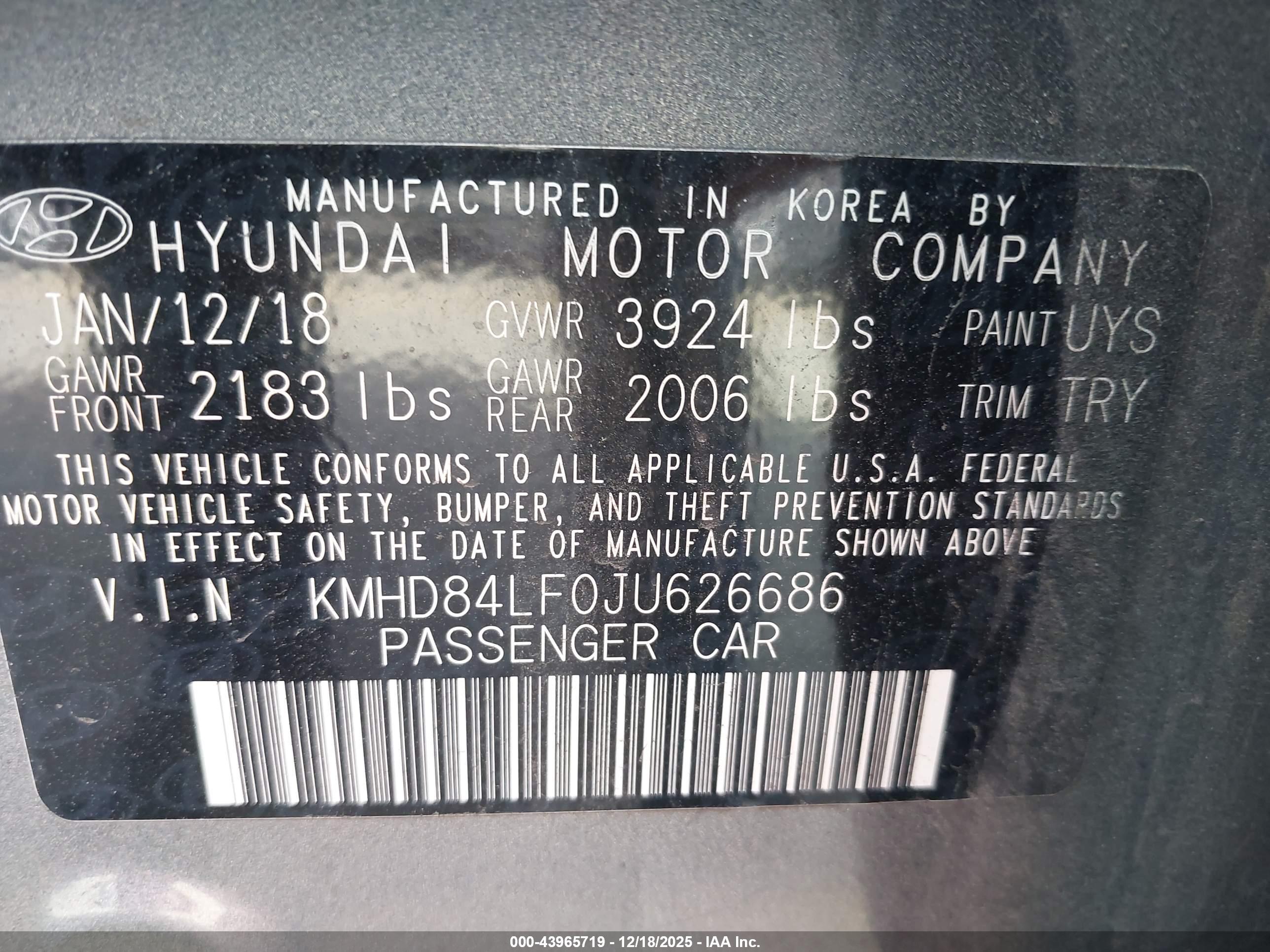 HYUNDAI ELANTRA image 9
