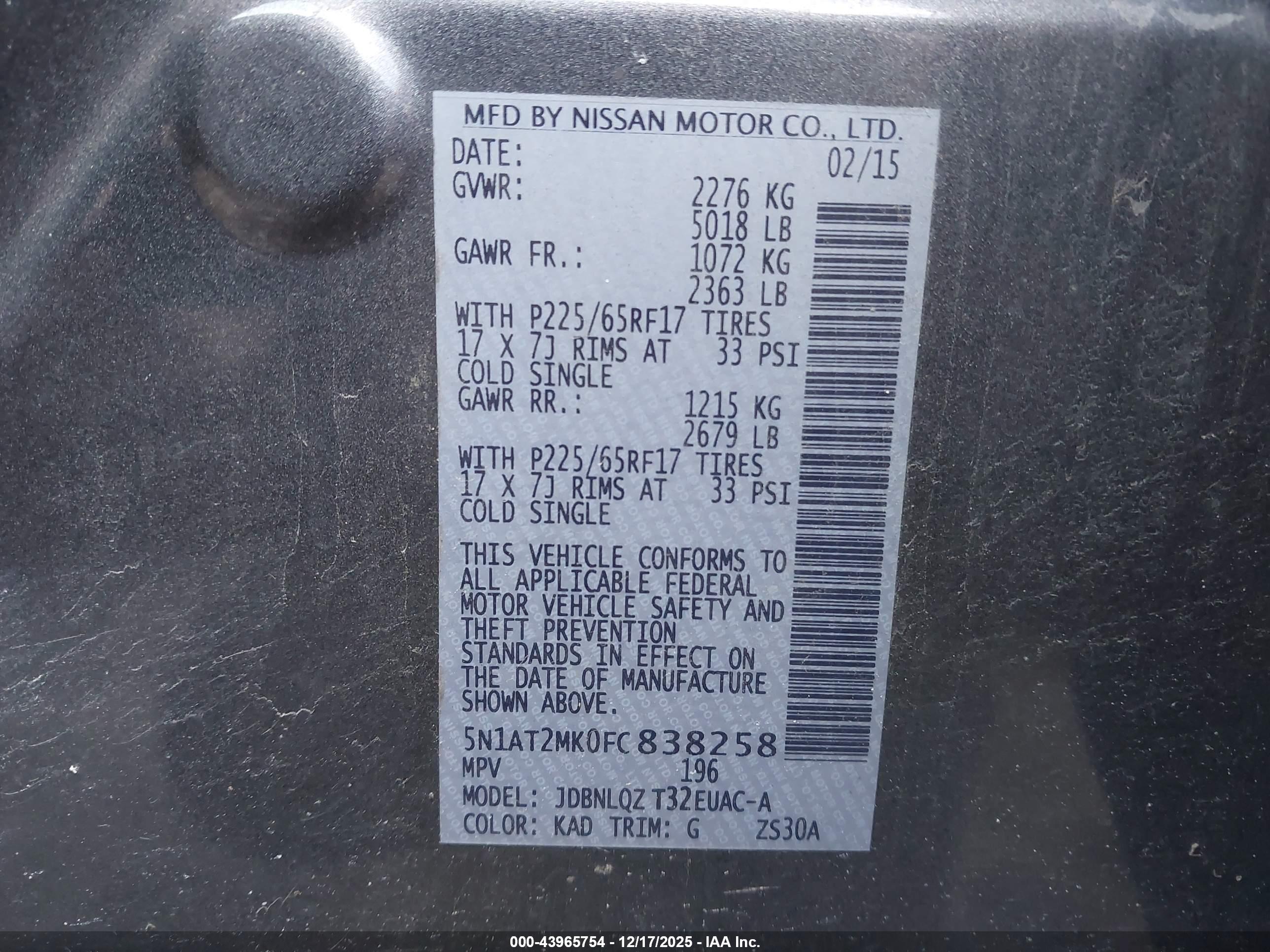 NISSAN ROGUE image 9