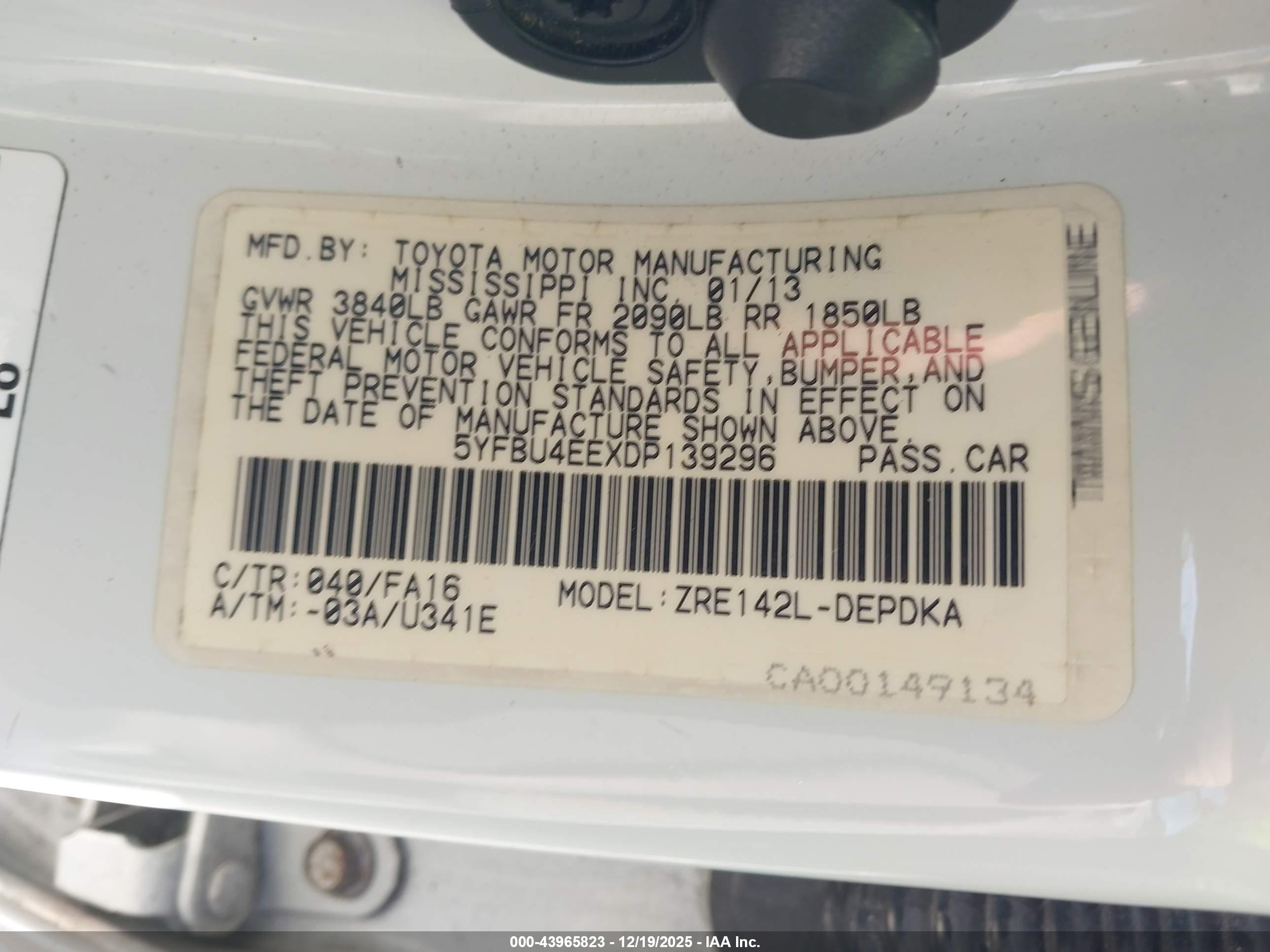 TOYOTA COROLLA image 9