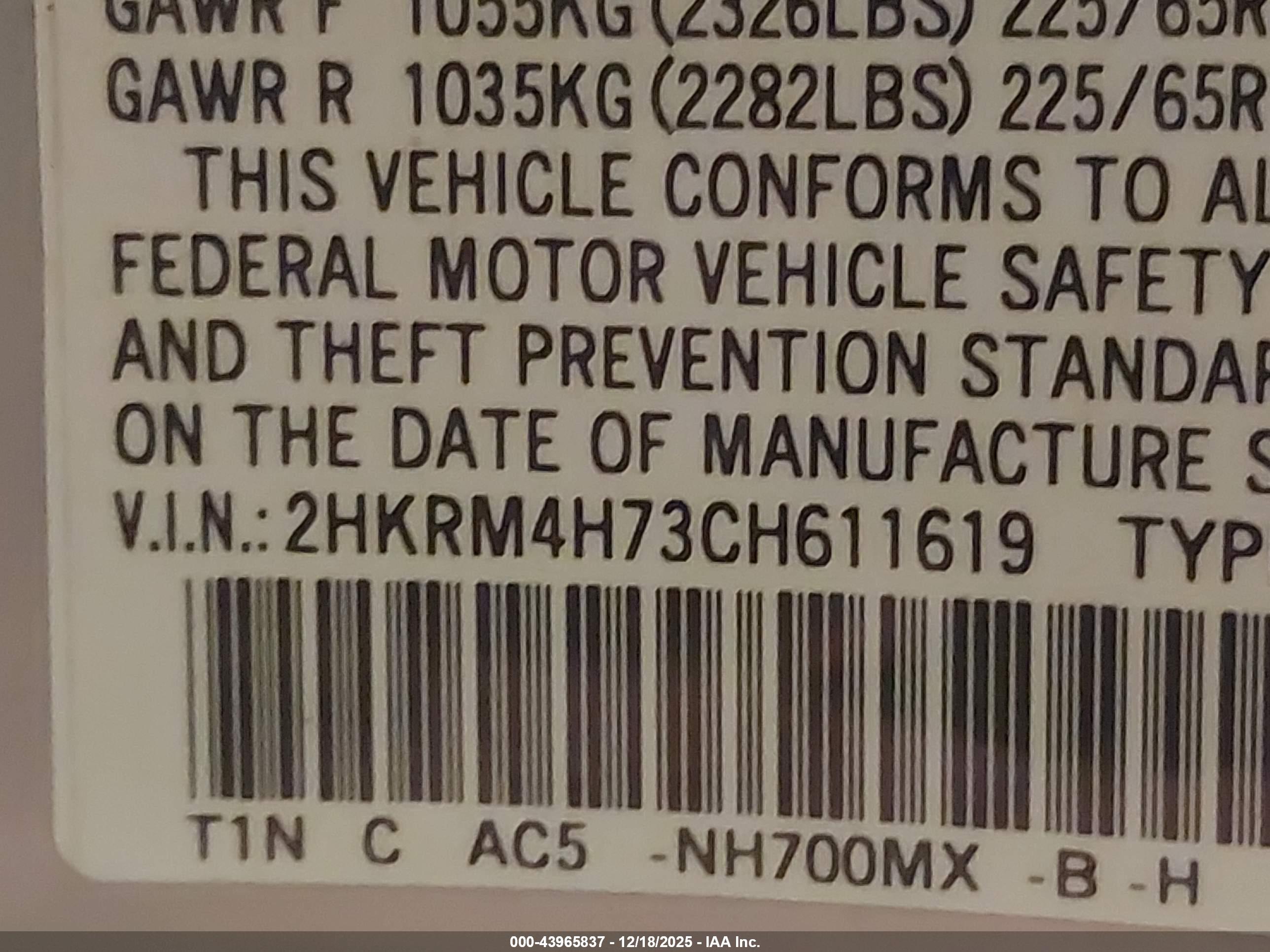HONDA CR-V image 9