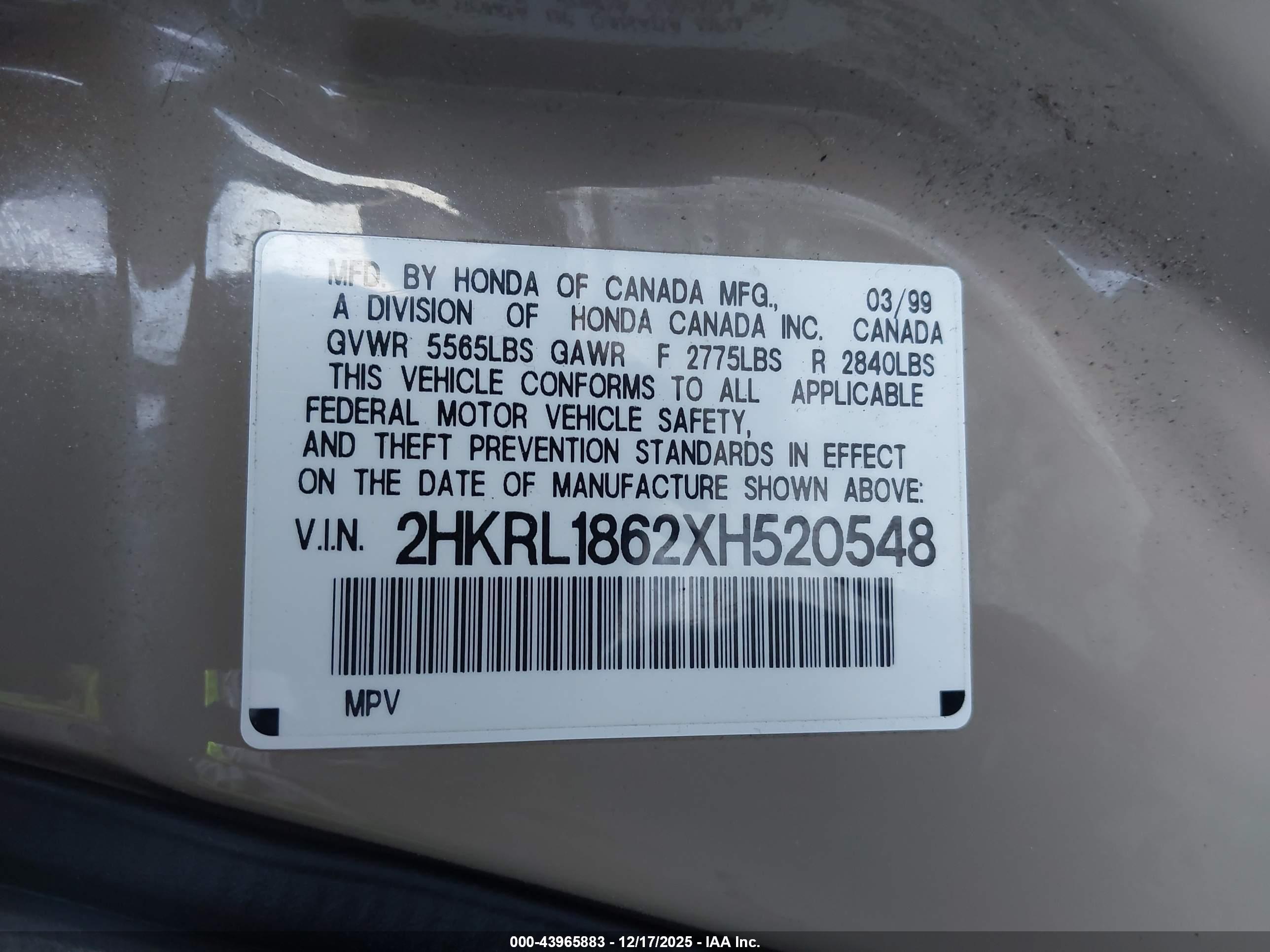HONDA ODYSSEY image 9