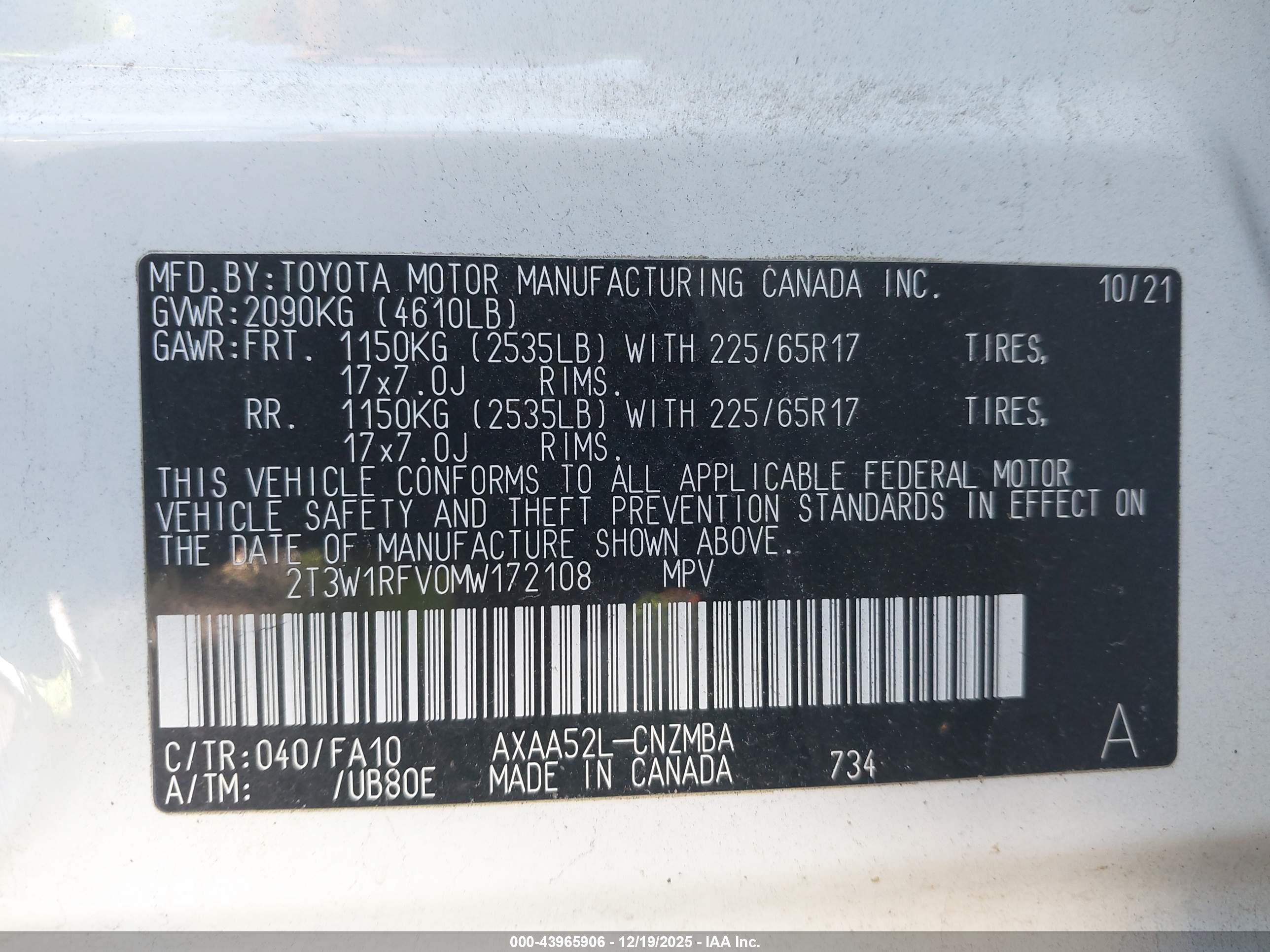 TOYOTA RAV4 image 9