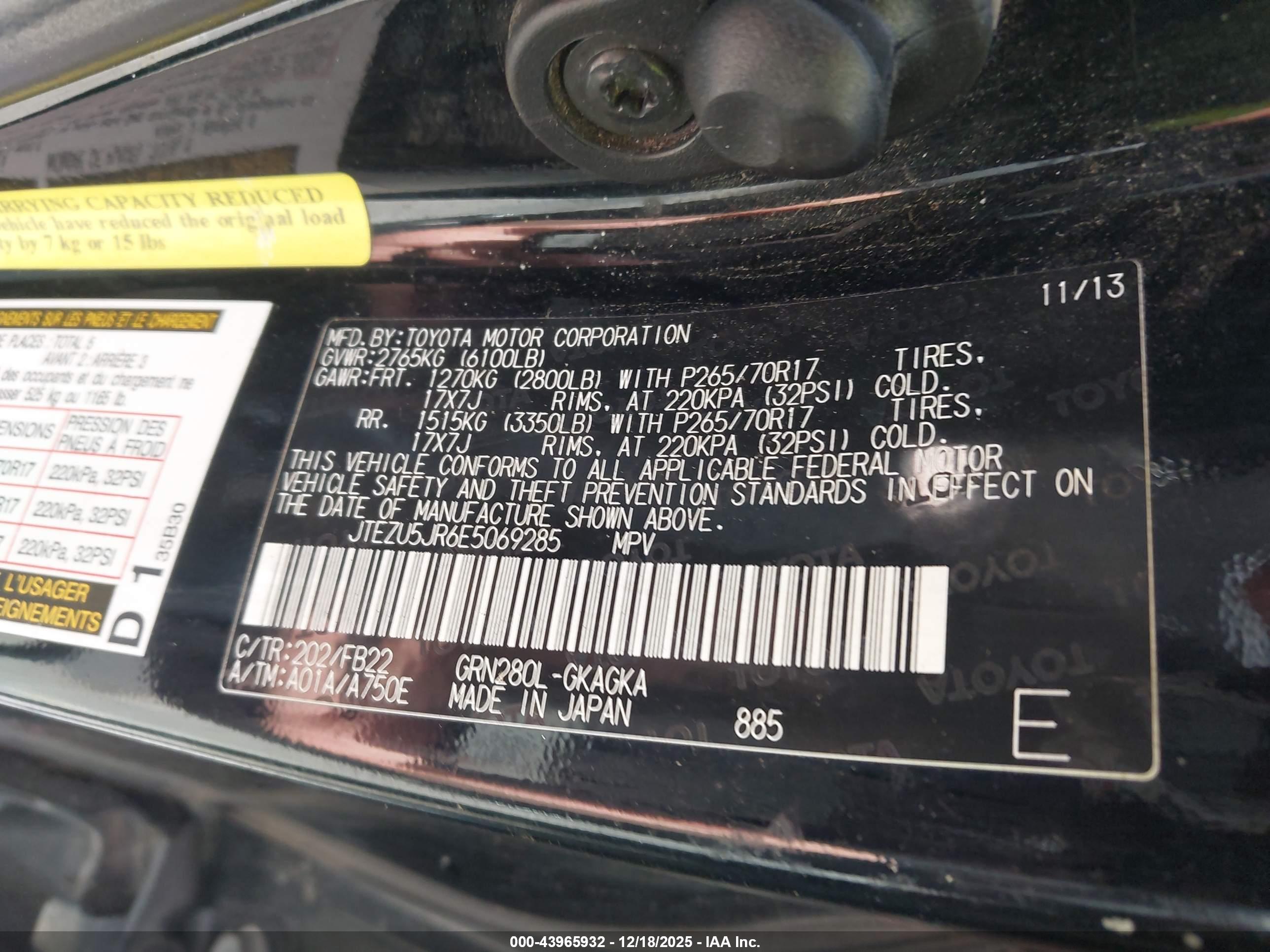 TOYOTA 4RUNNER image 9