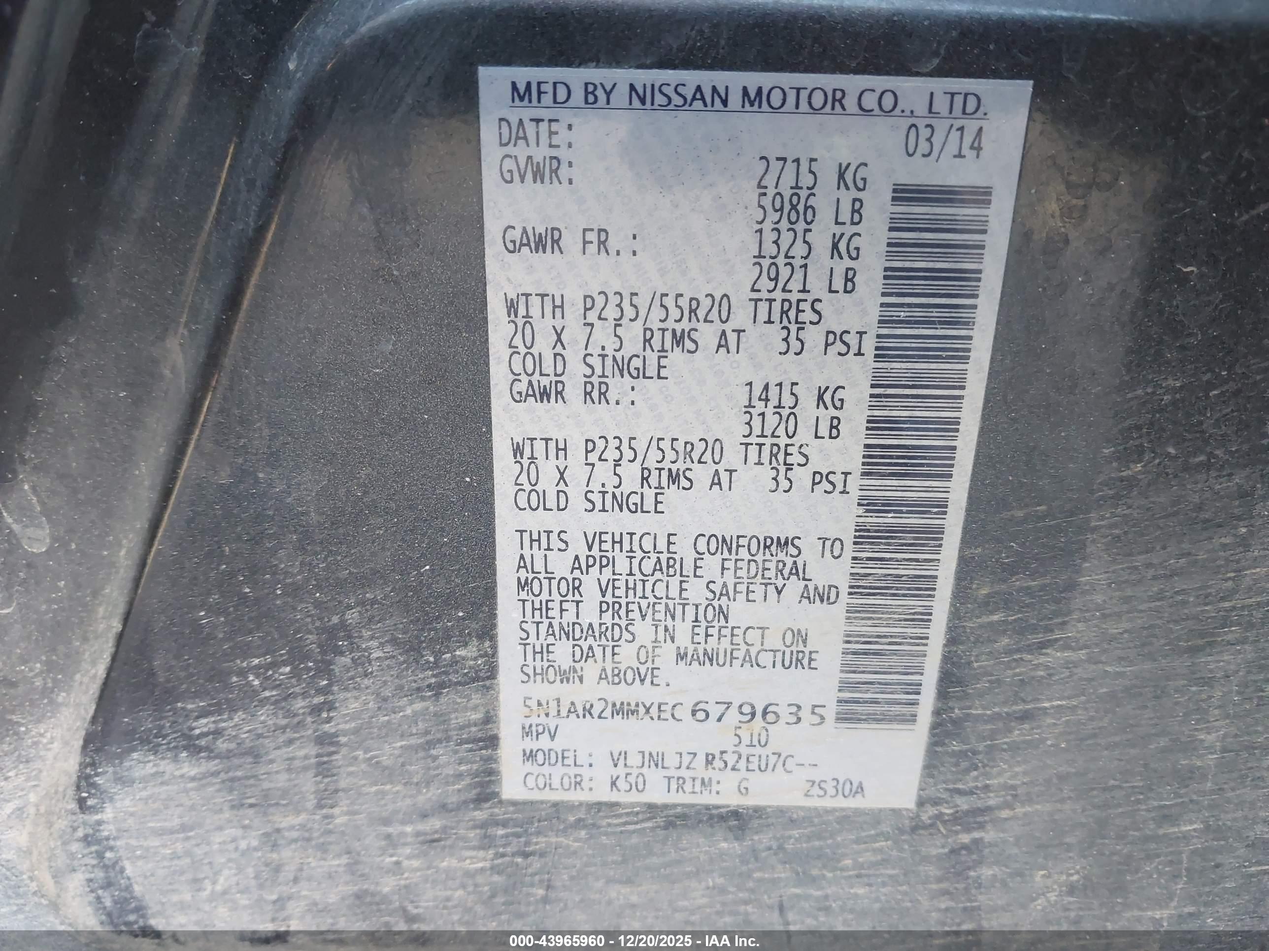 NISSAN PATHFINDER image 9