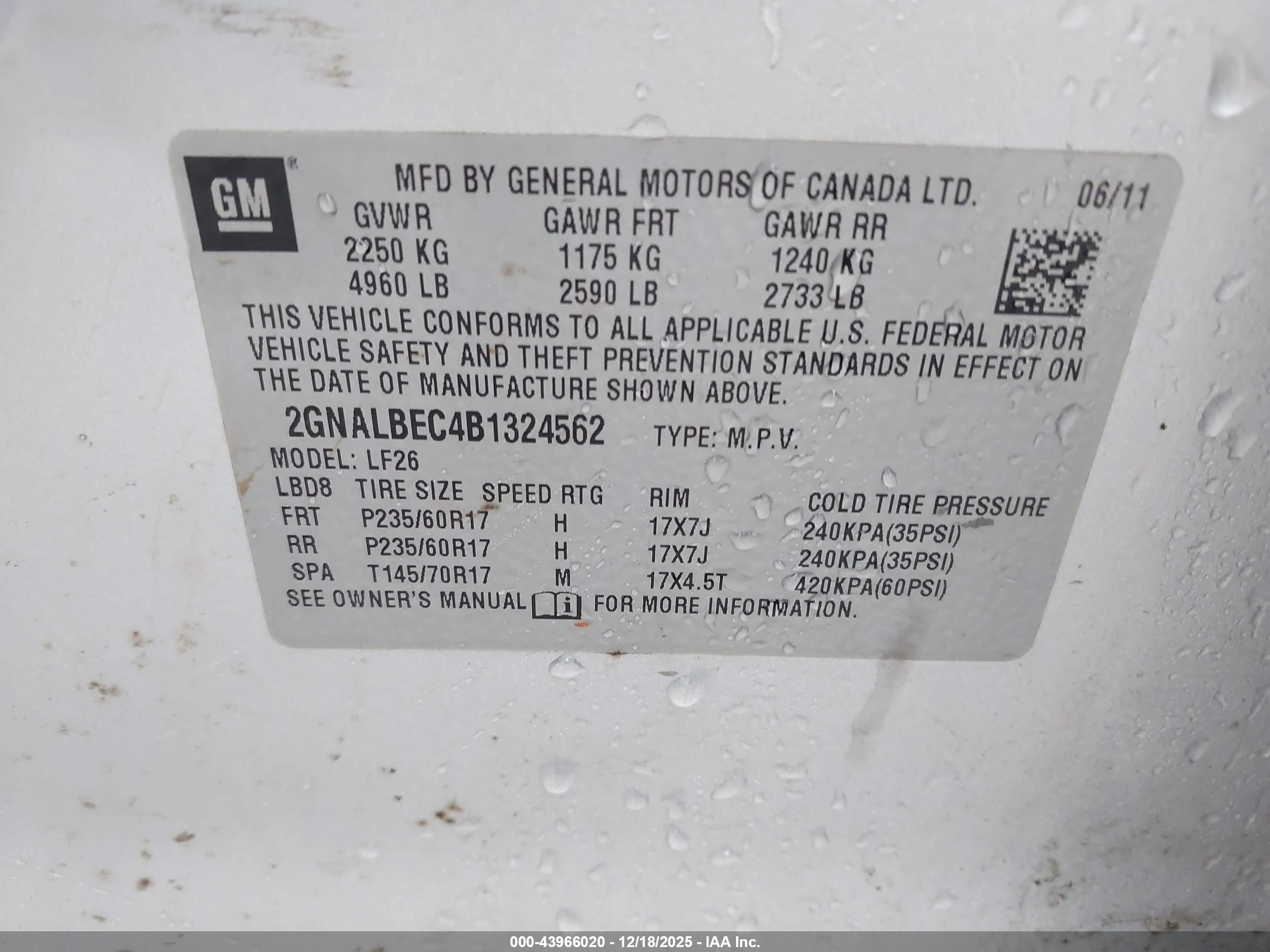 CHEVROLET EQUINOX image 9