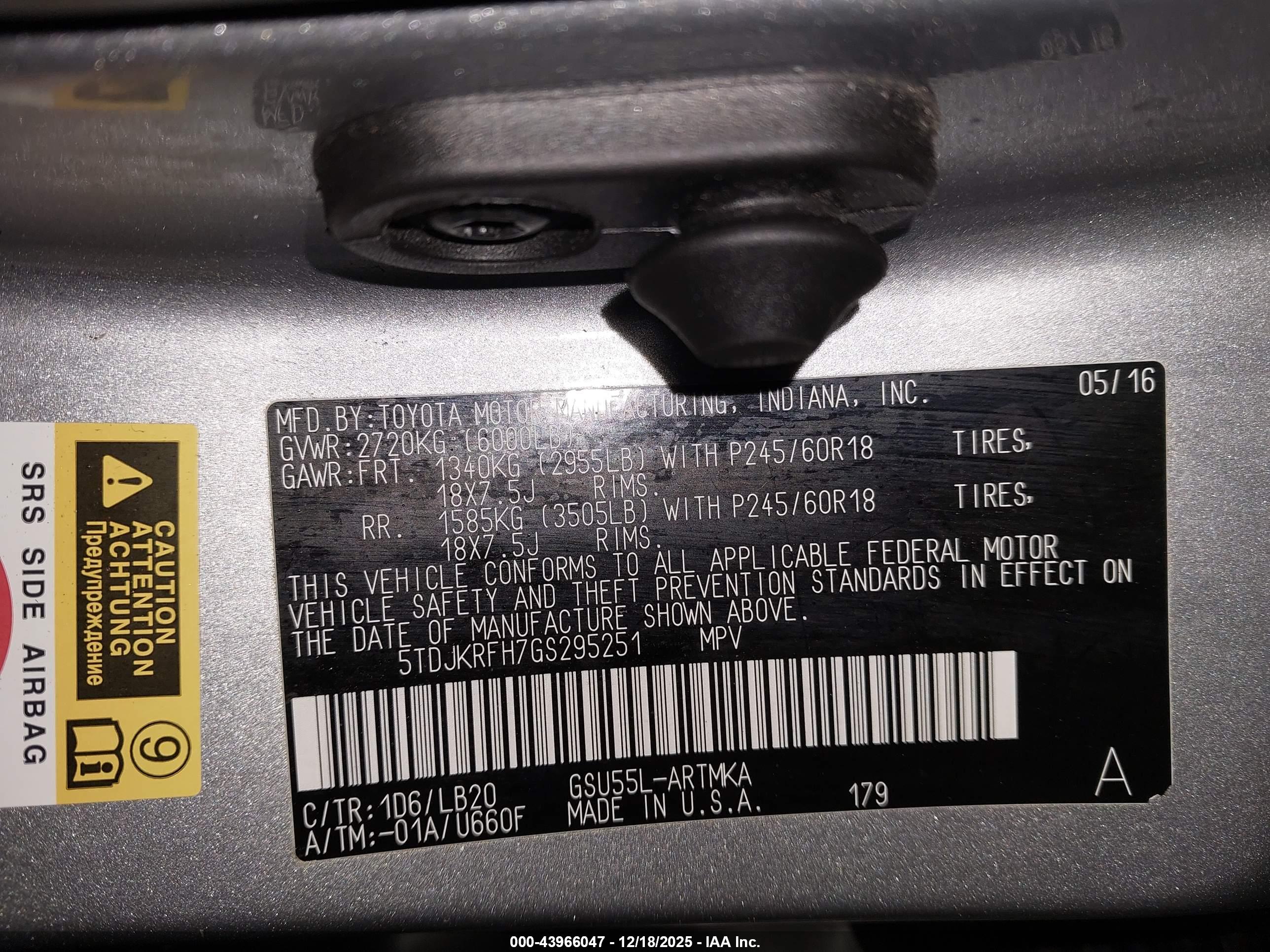 TOYOTA HIGHLANDER image 9
