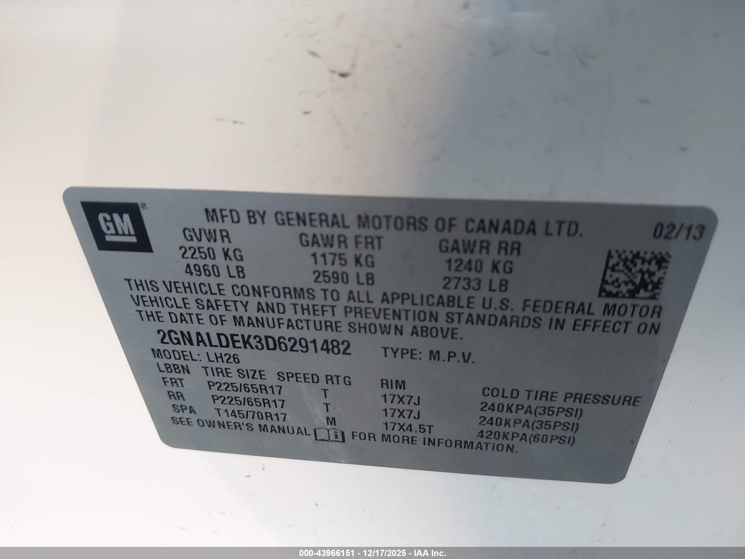 CHEVROLET EQUINOX image 9