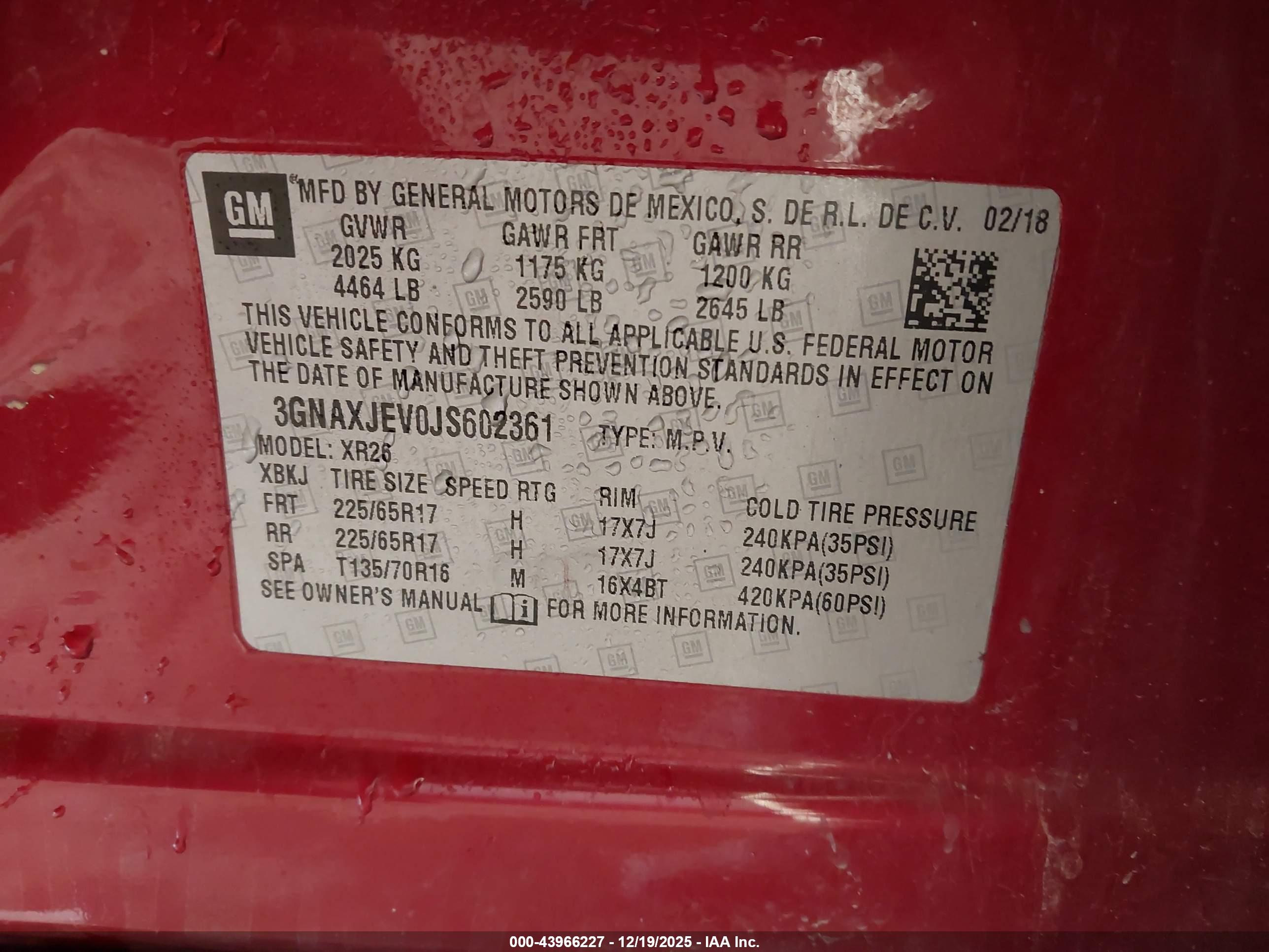 CHEVROLET EQUINOX image 9