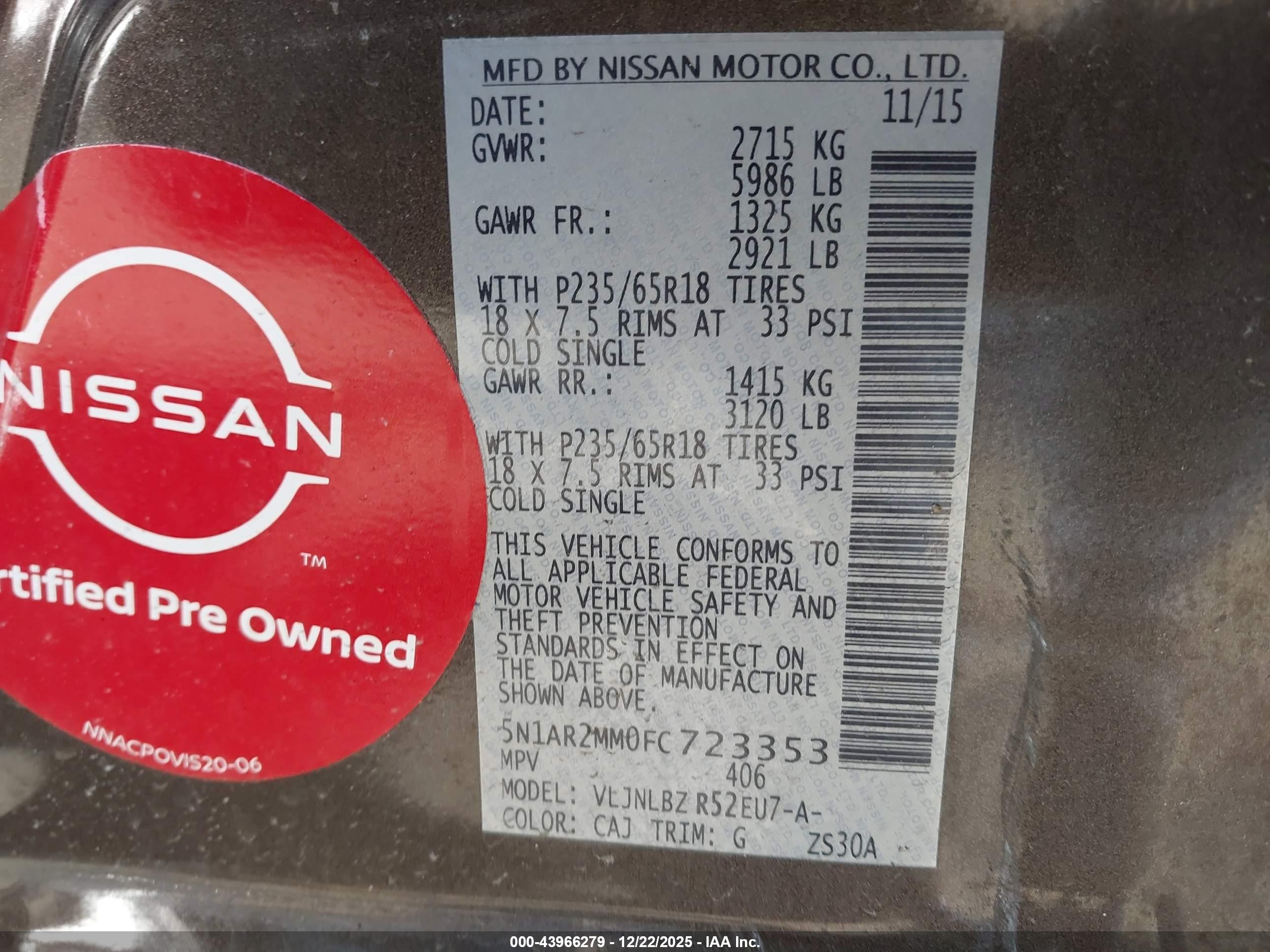 NISSAN PATHFINDER image 9