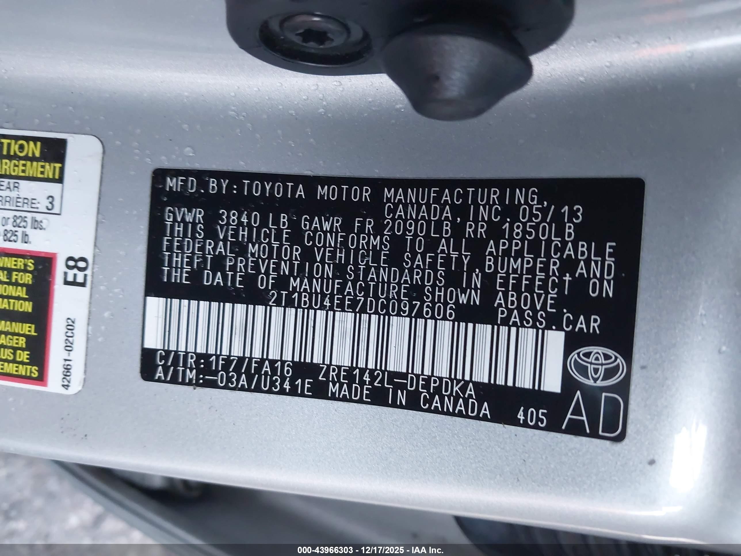 TOYOTA COROLLA image 9