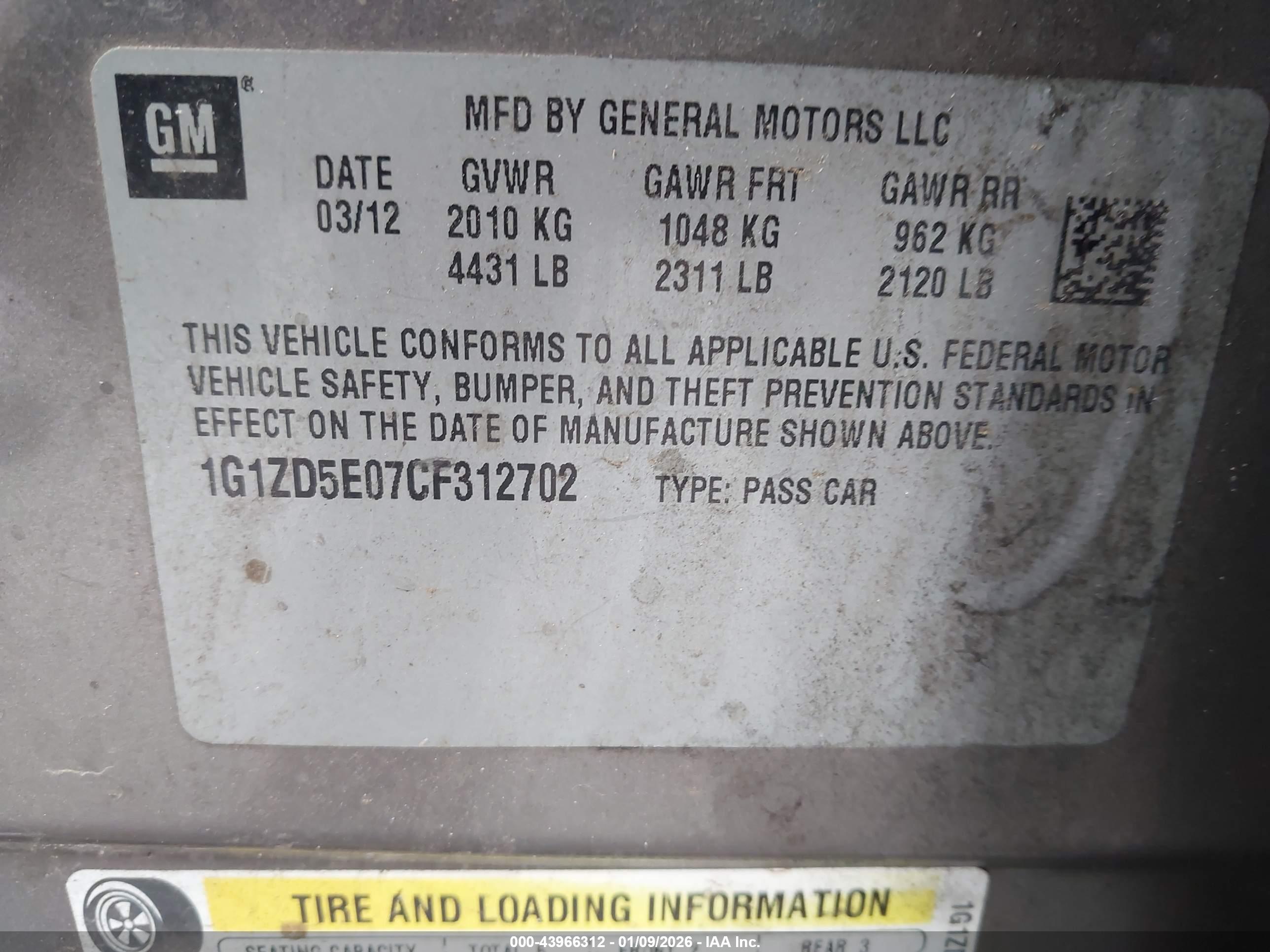 CHEVROLET MALIBU image 9