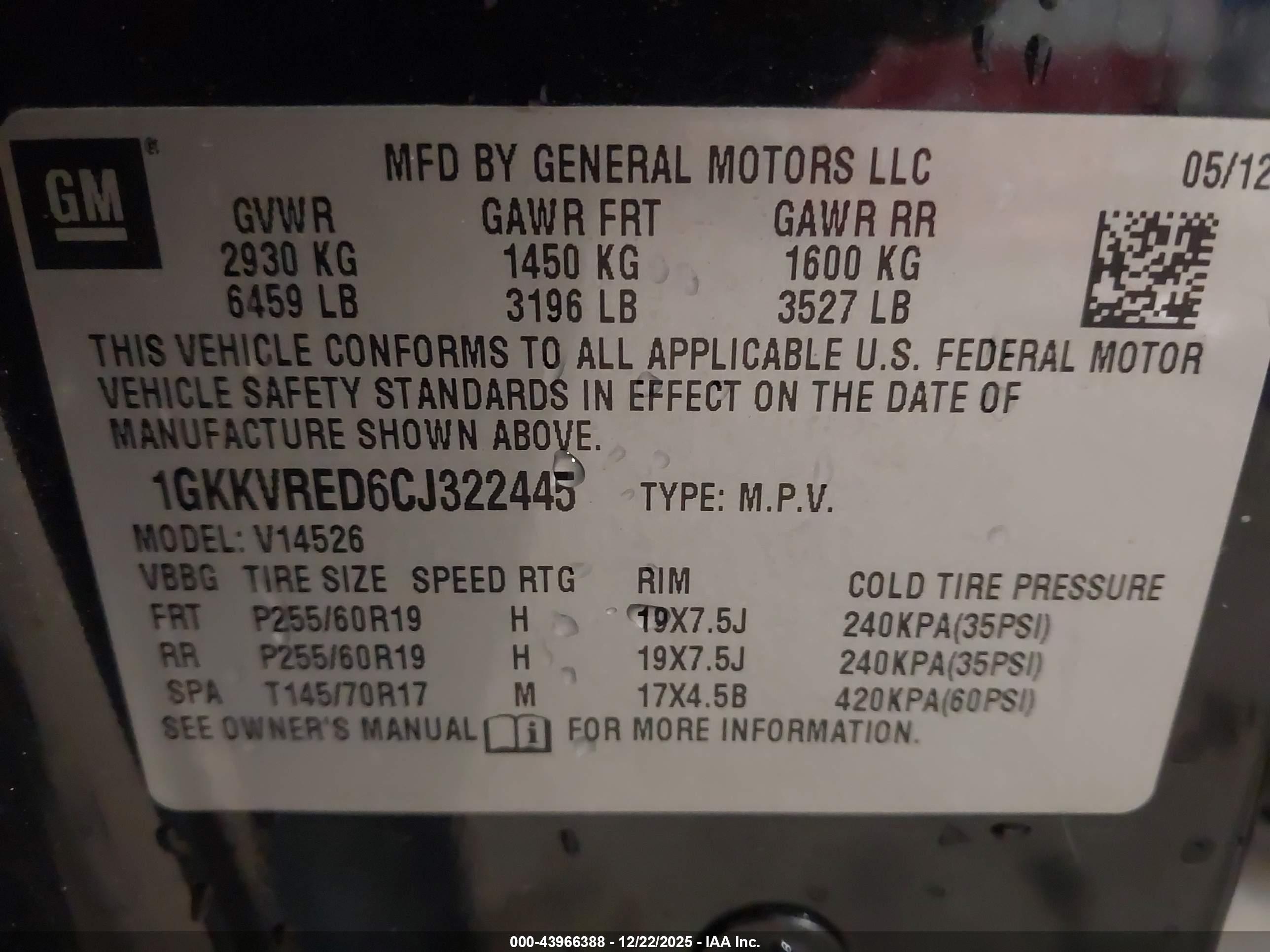 GMC ACADIA image 9