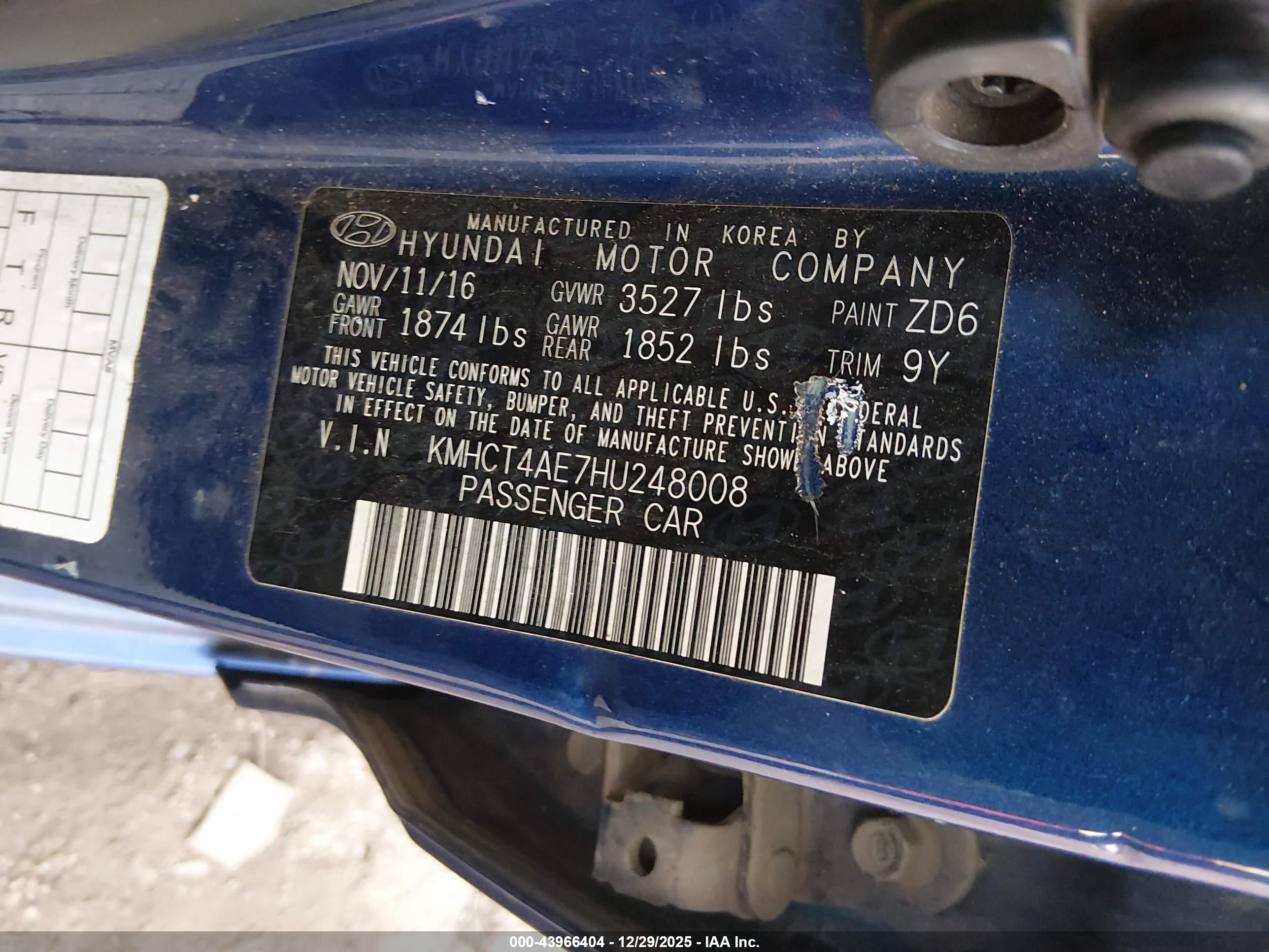 HYUNDAI ACCENT image 9