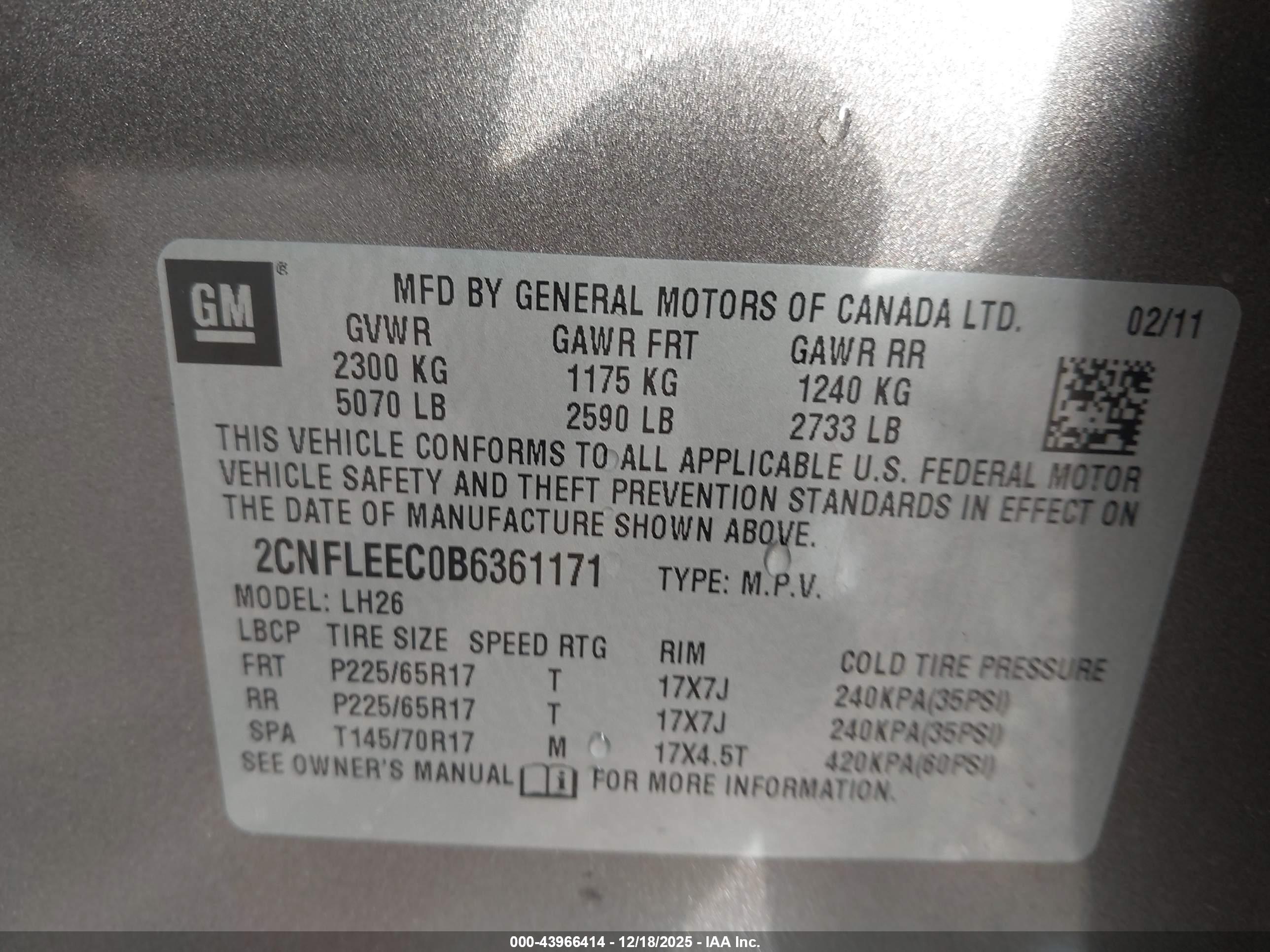 CHEVROLET EQUINOX image 9