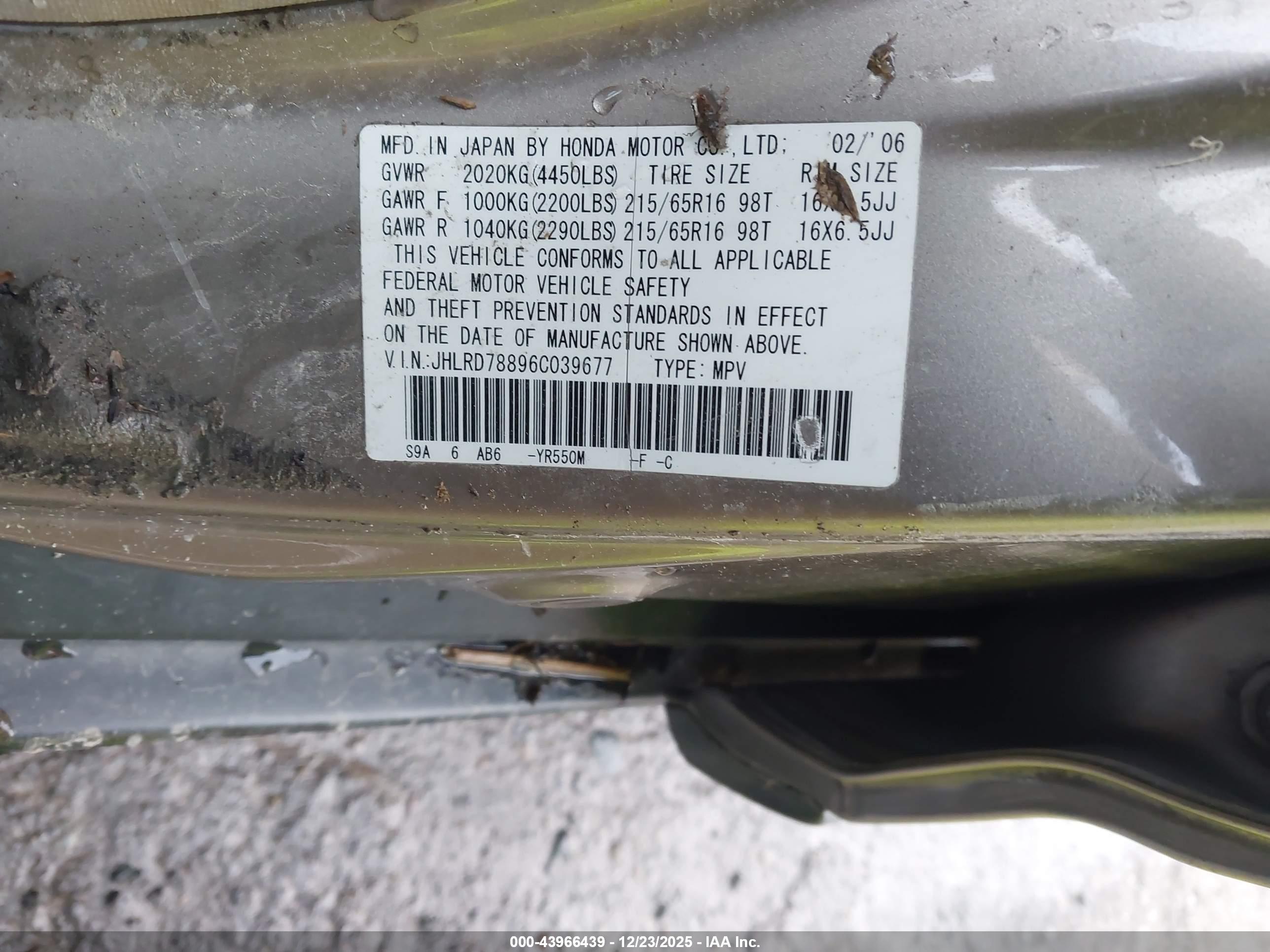 HONDA CR-V image 9