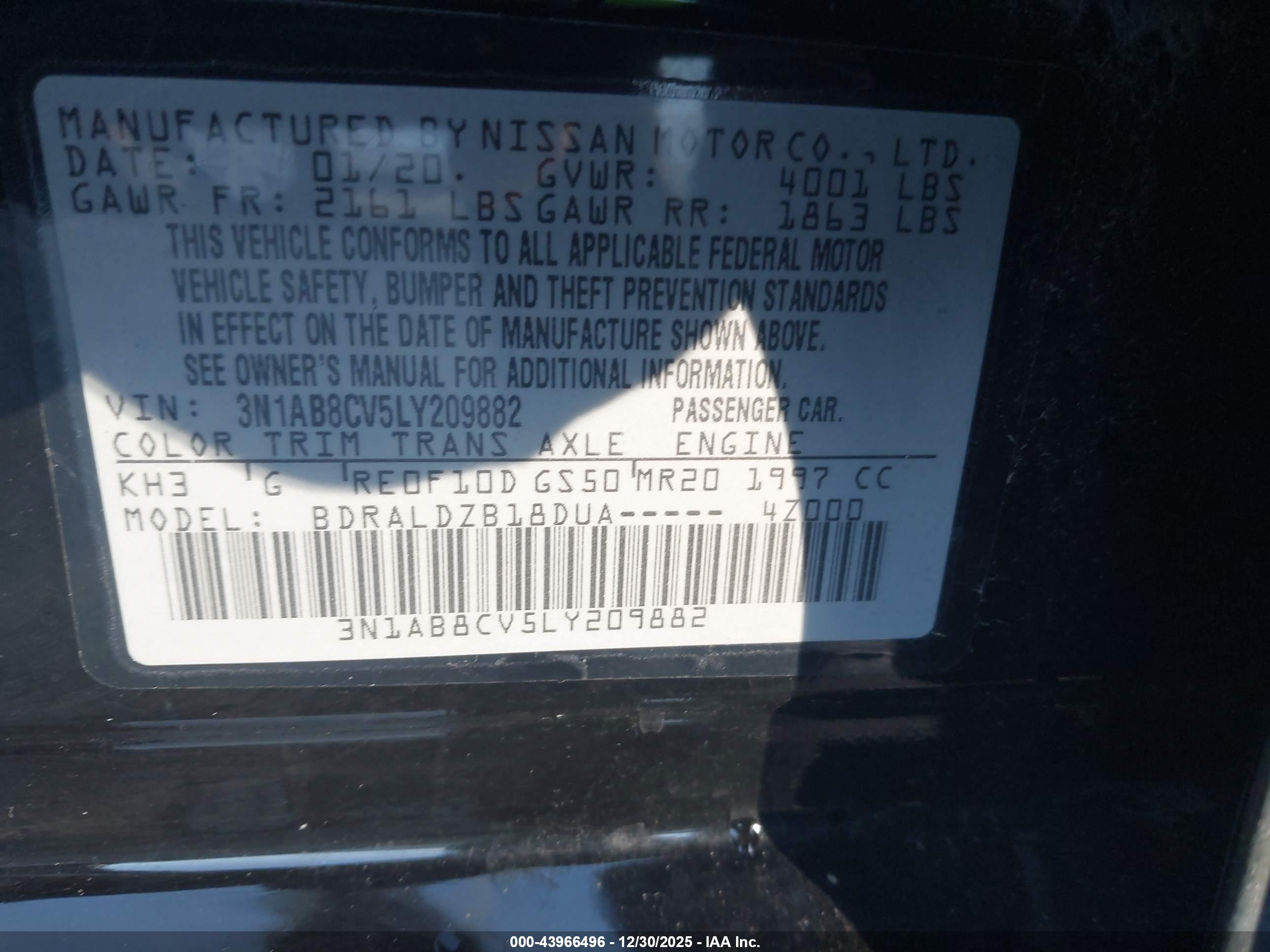 NISSAN SENTRA image 9