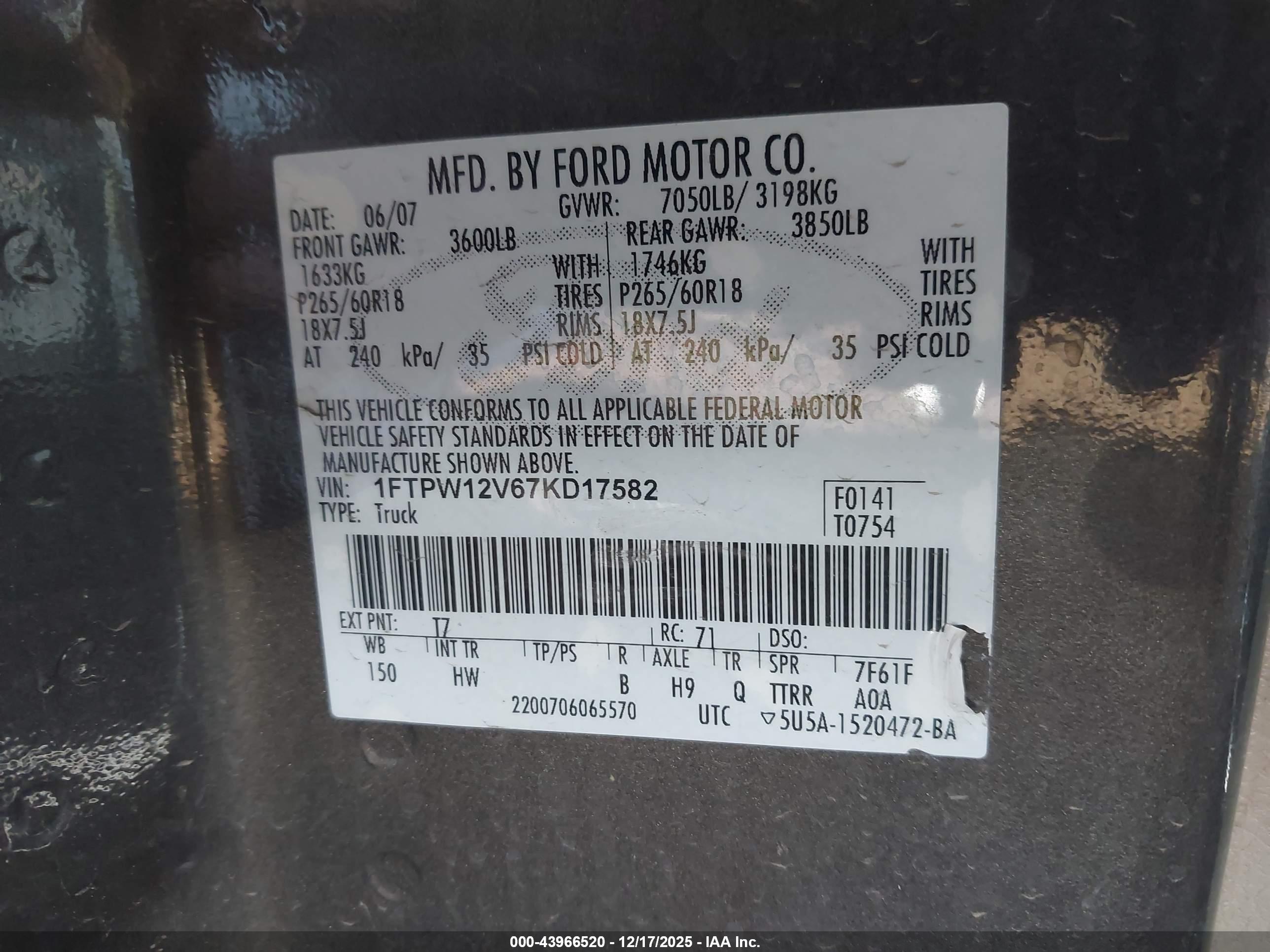 FORD F-150 image 9