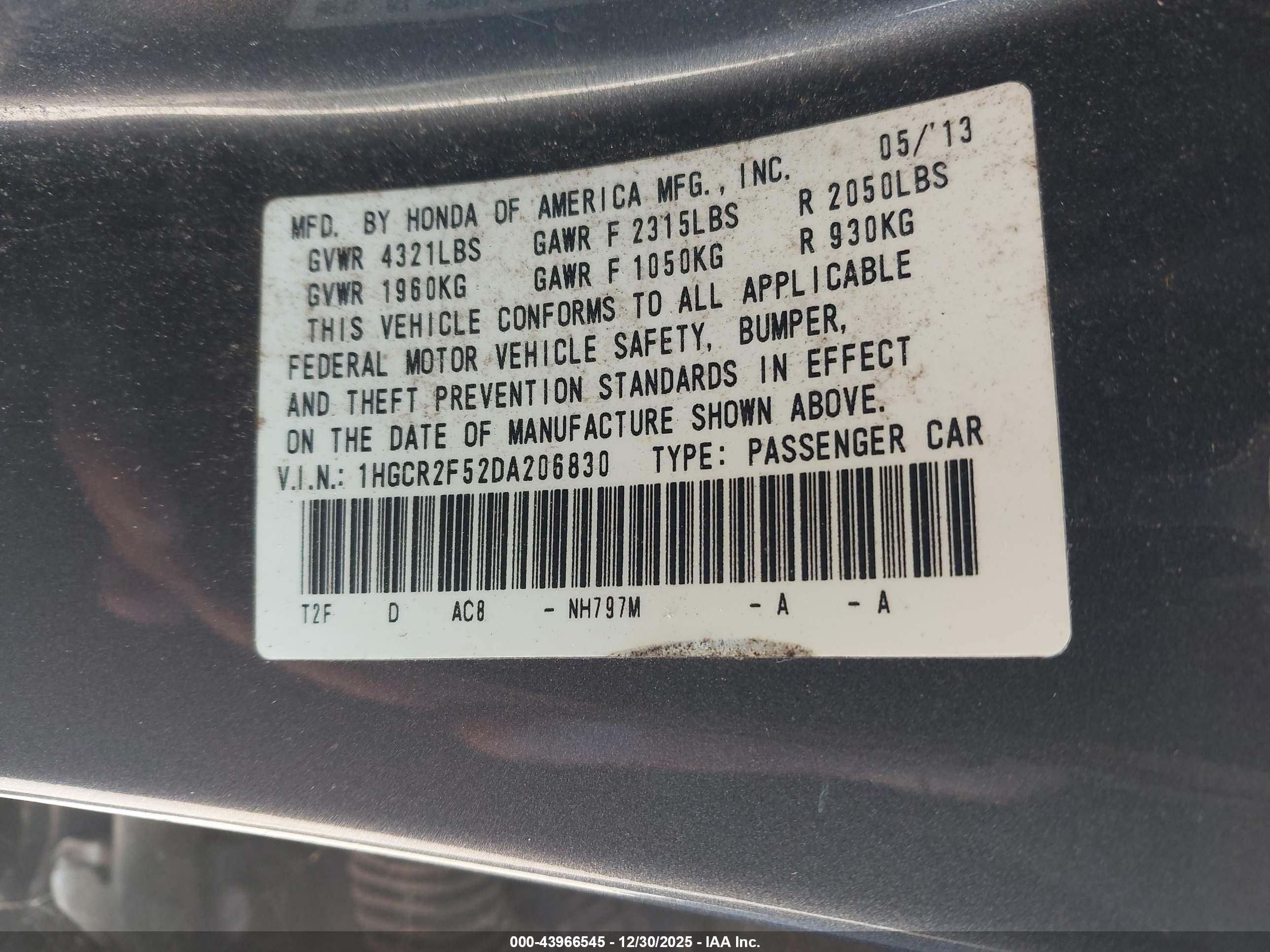 HONDA ACCORD image 9