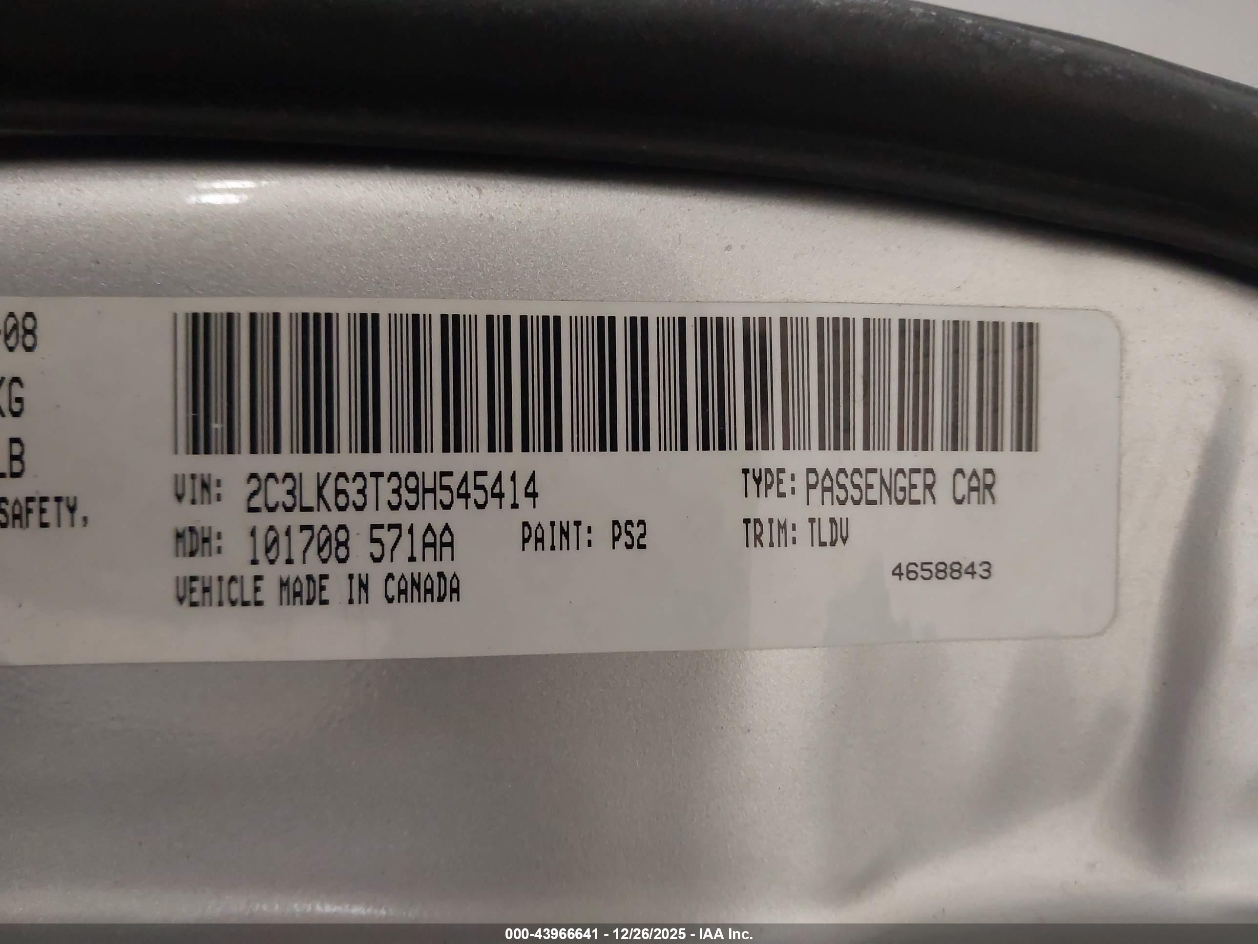 CHRYSLER 300C image 9