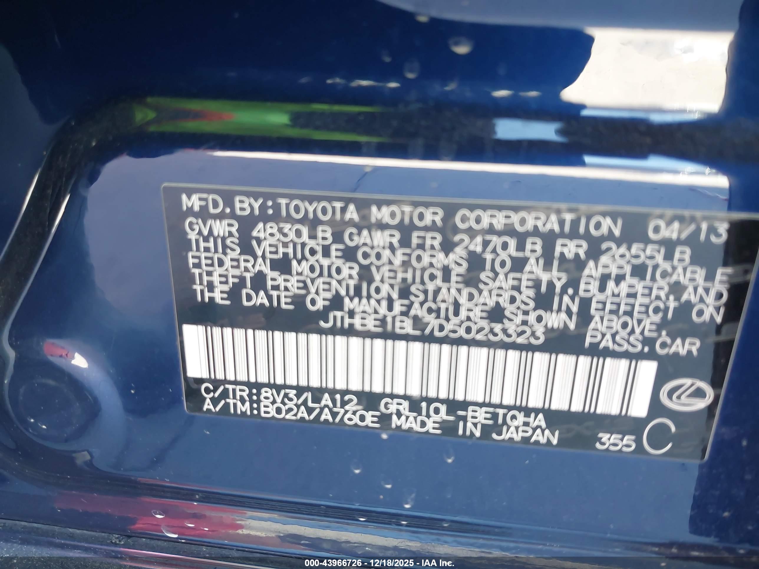 LEXUS GS image 9