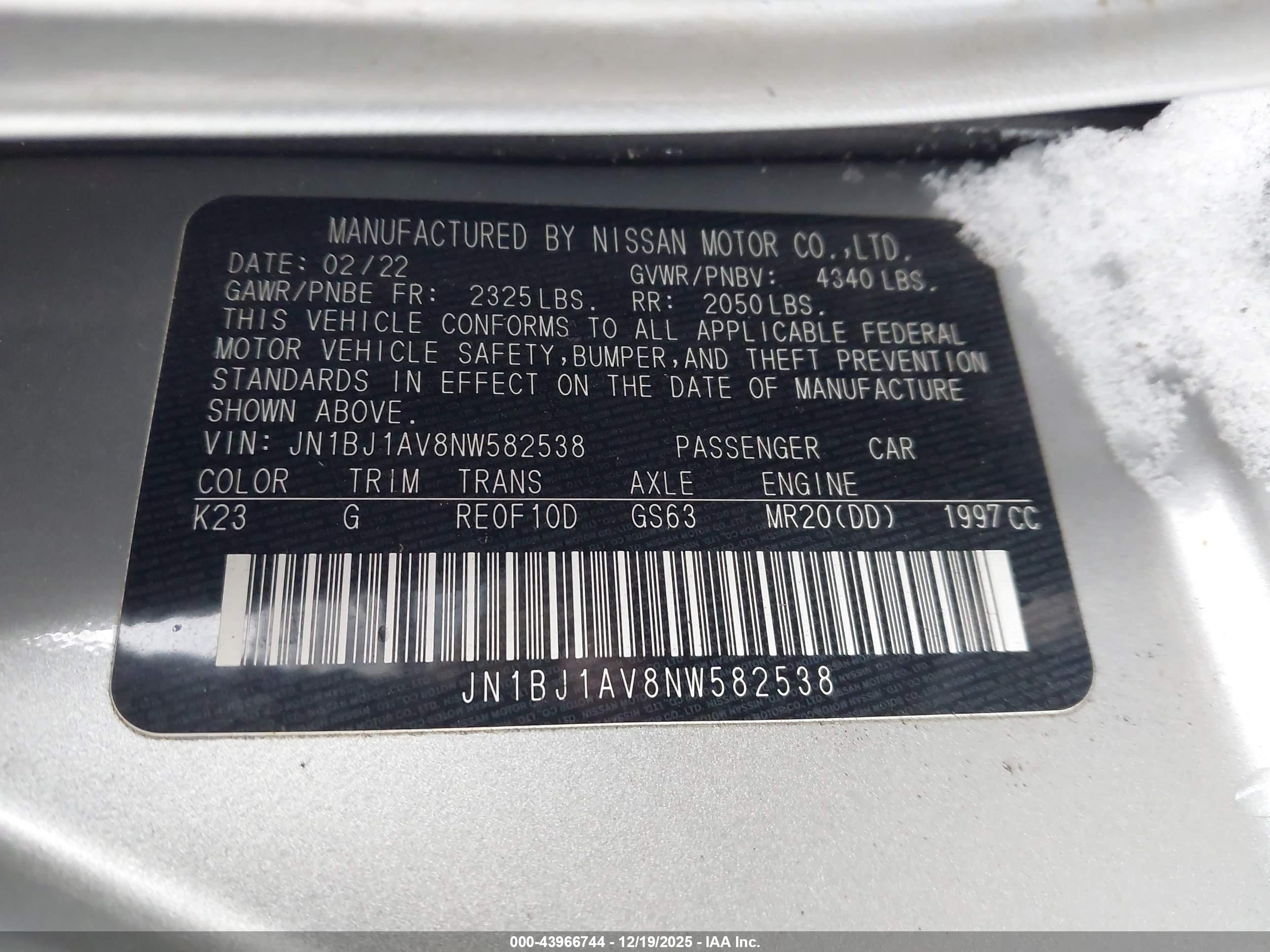 NISSAN ROGUE image 9