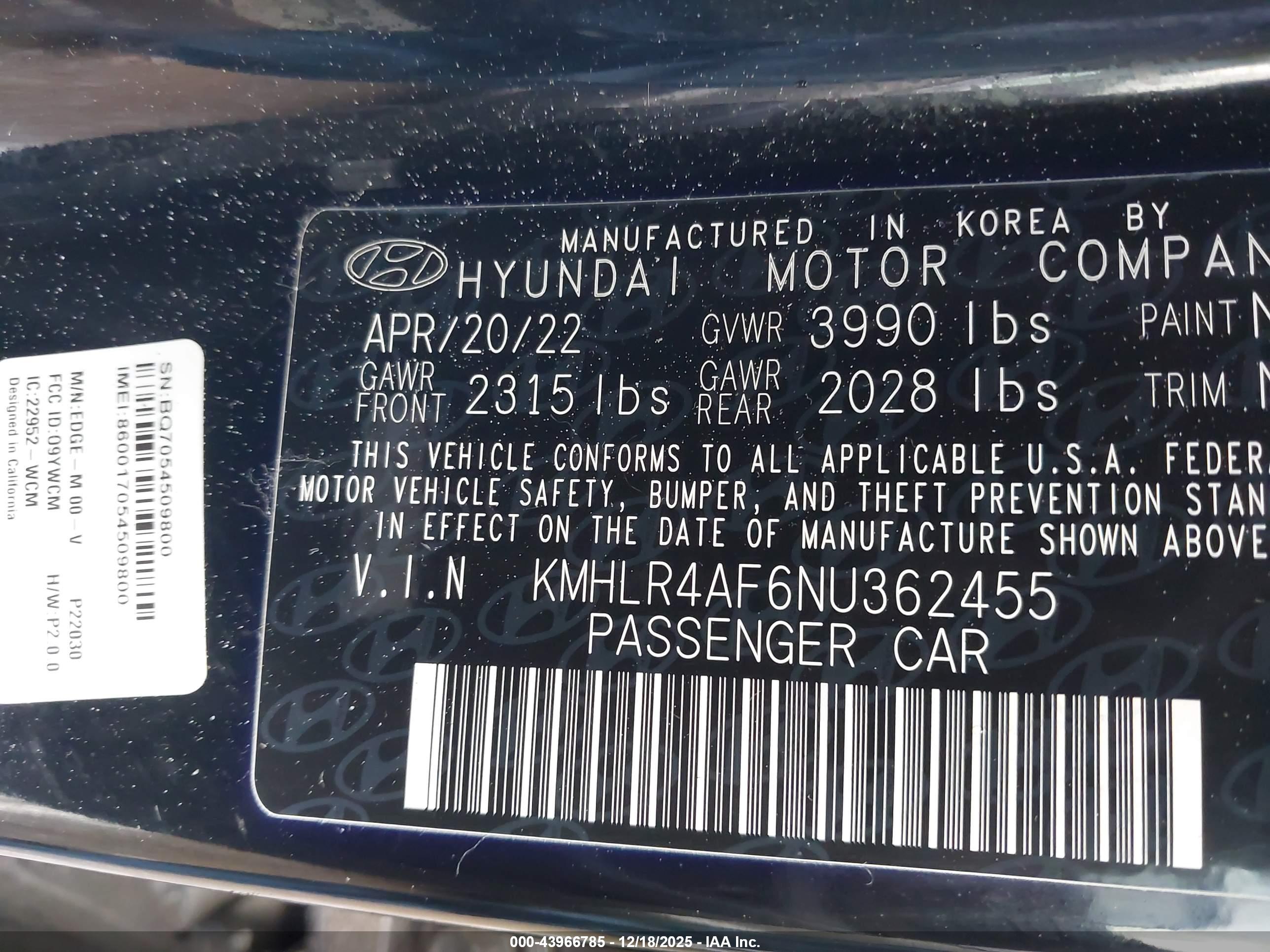 HYUNDAI ELANTRA image 9