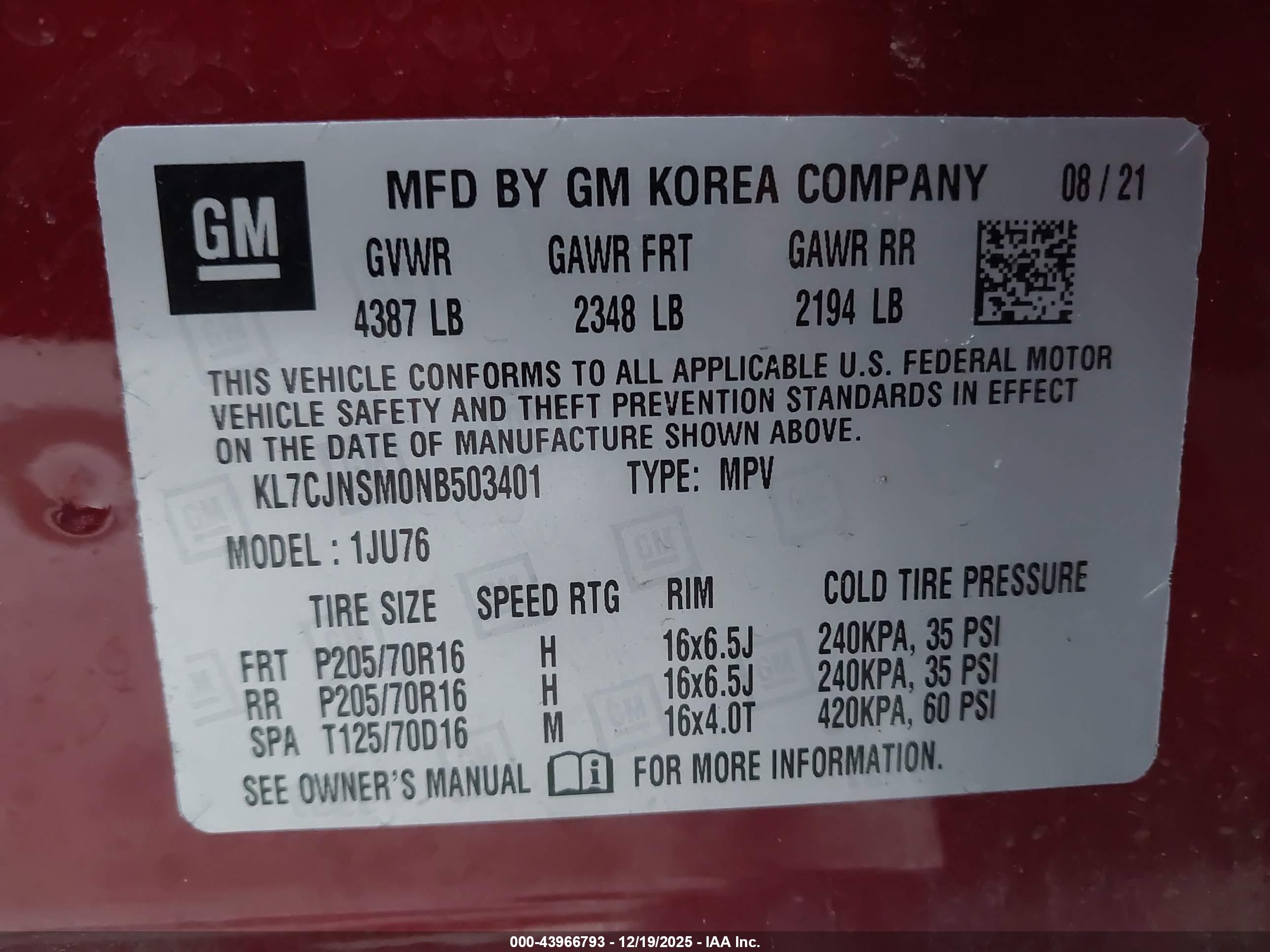 CHEVROLET TRAX image 9