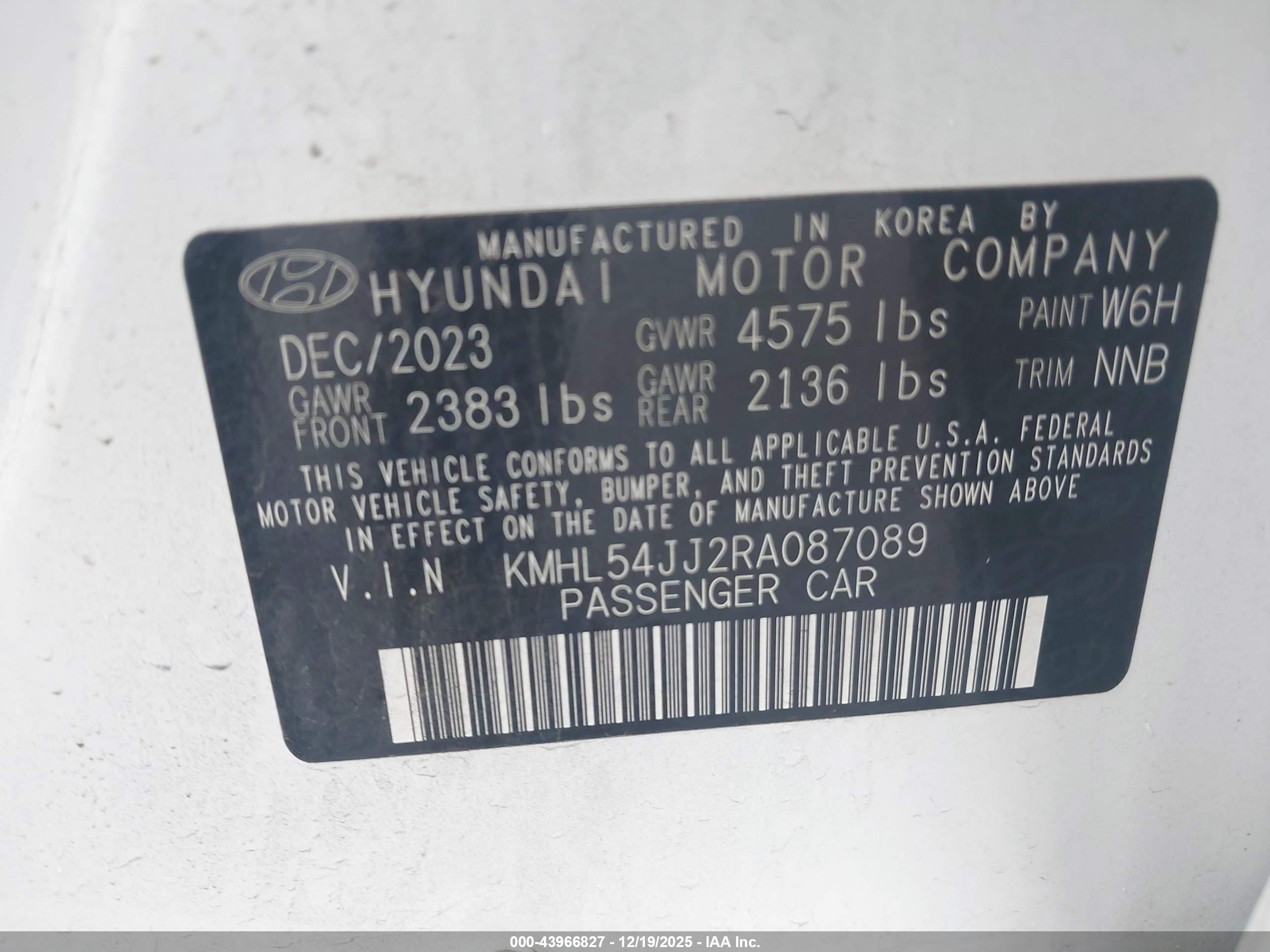 HYUNDAI SONATA image 9