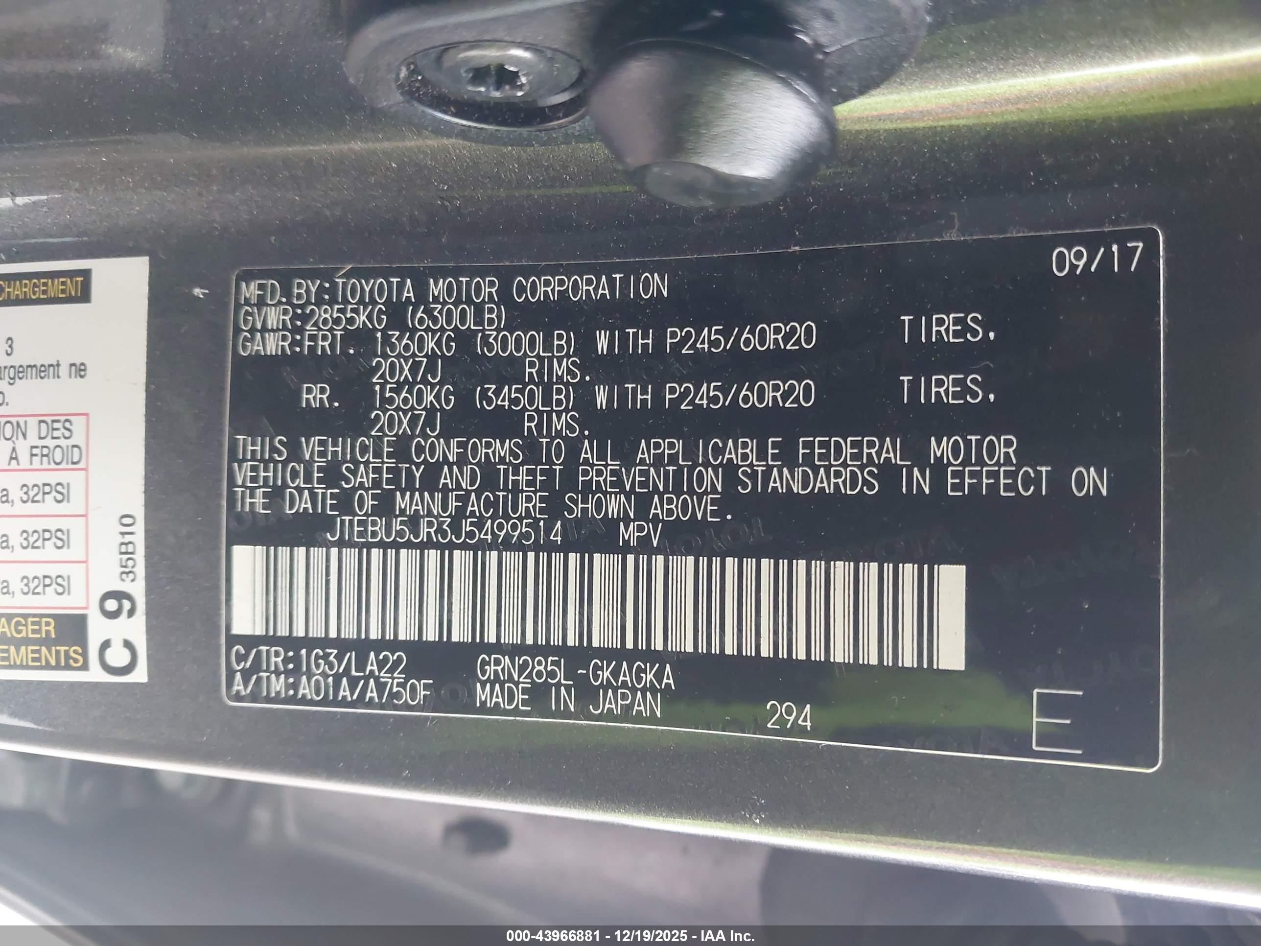 TOYOTA 4RUNNER image 9