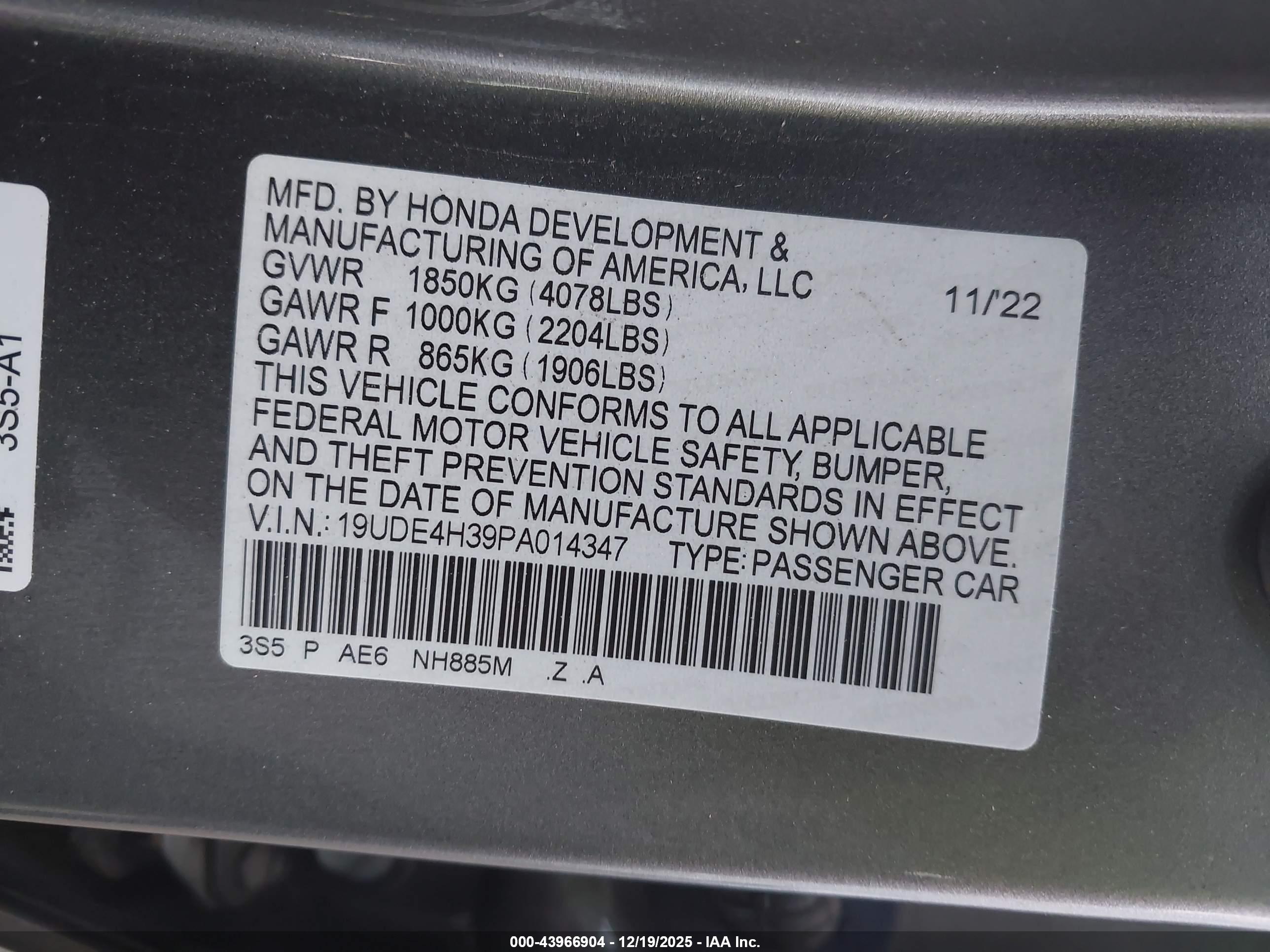 ACURA INTEGRA image 9