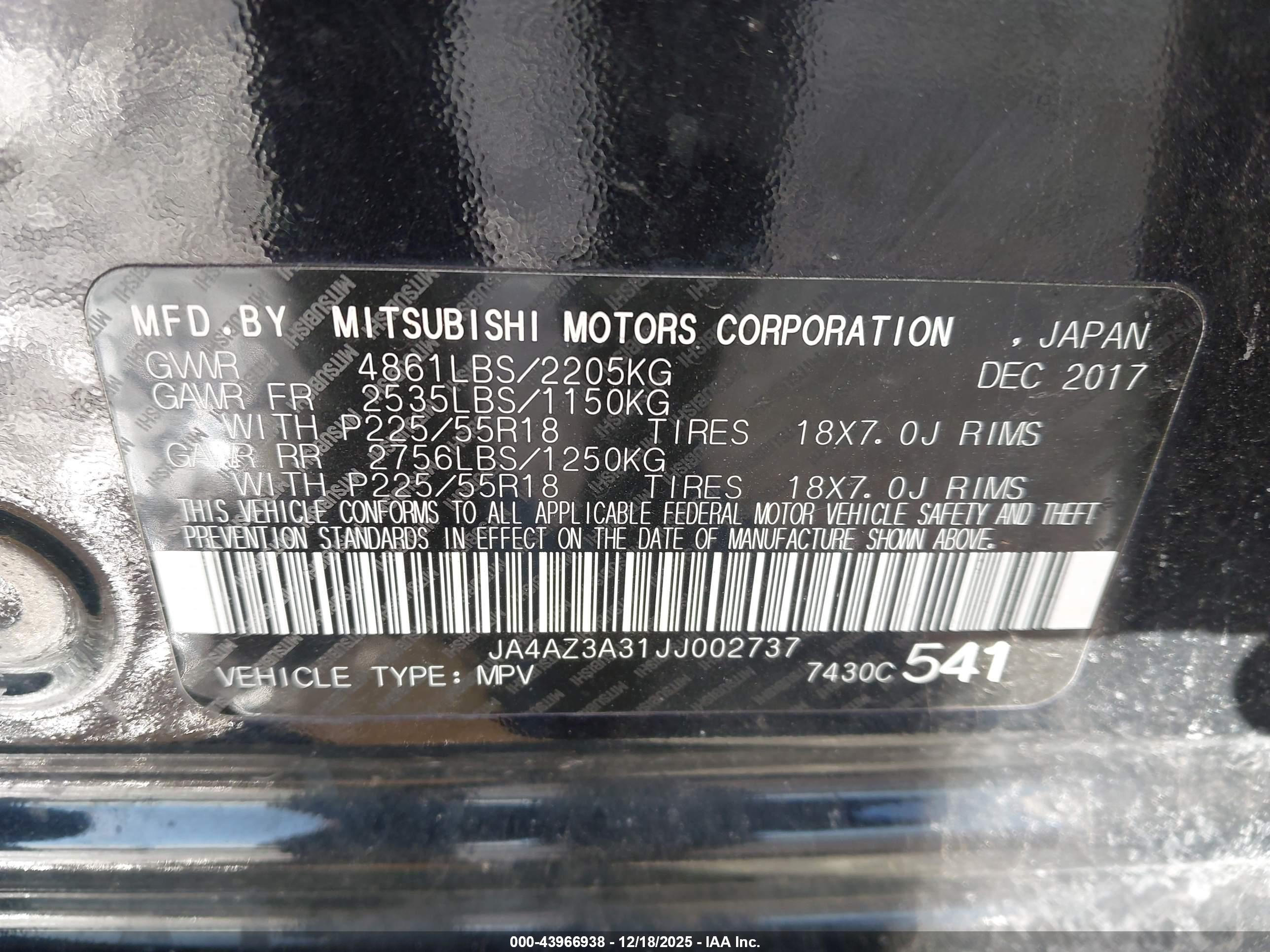 MITSUBISHI OUTLANDER image 9