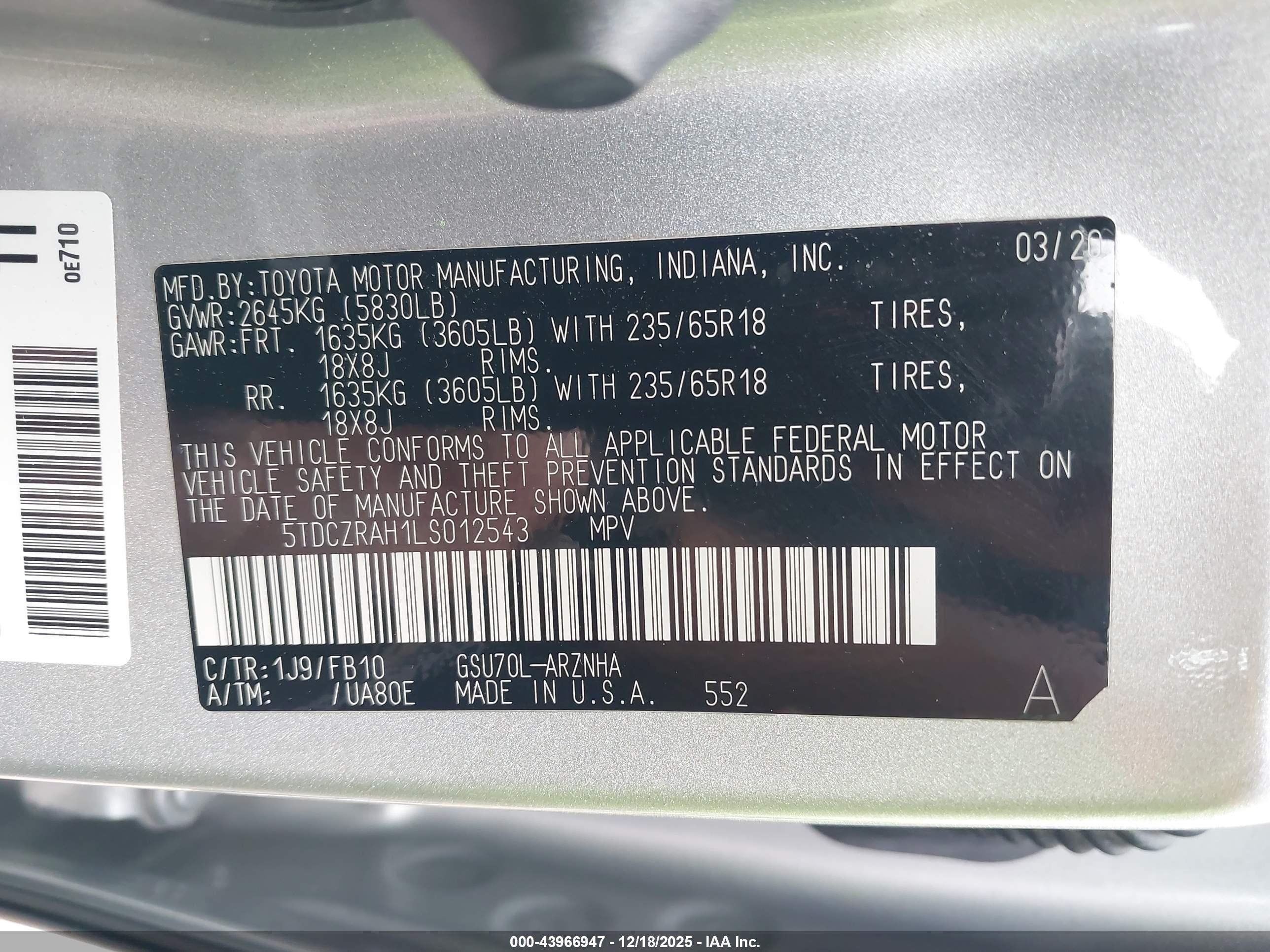 TOYOTA HIGHLANDER image 9