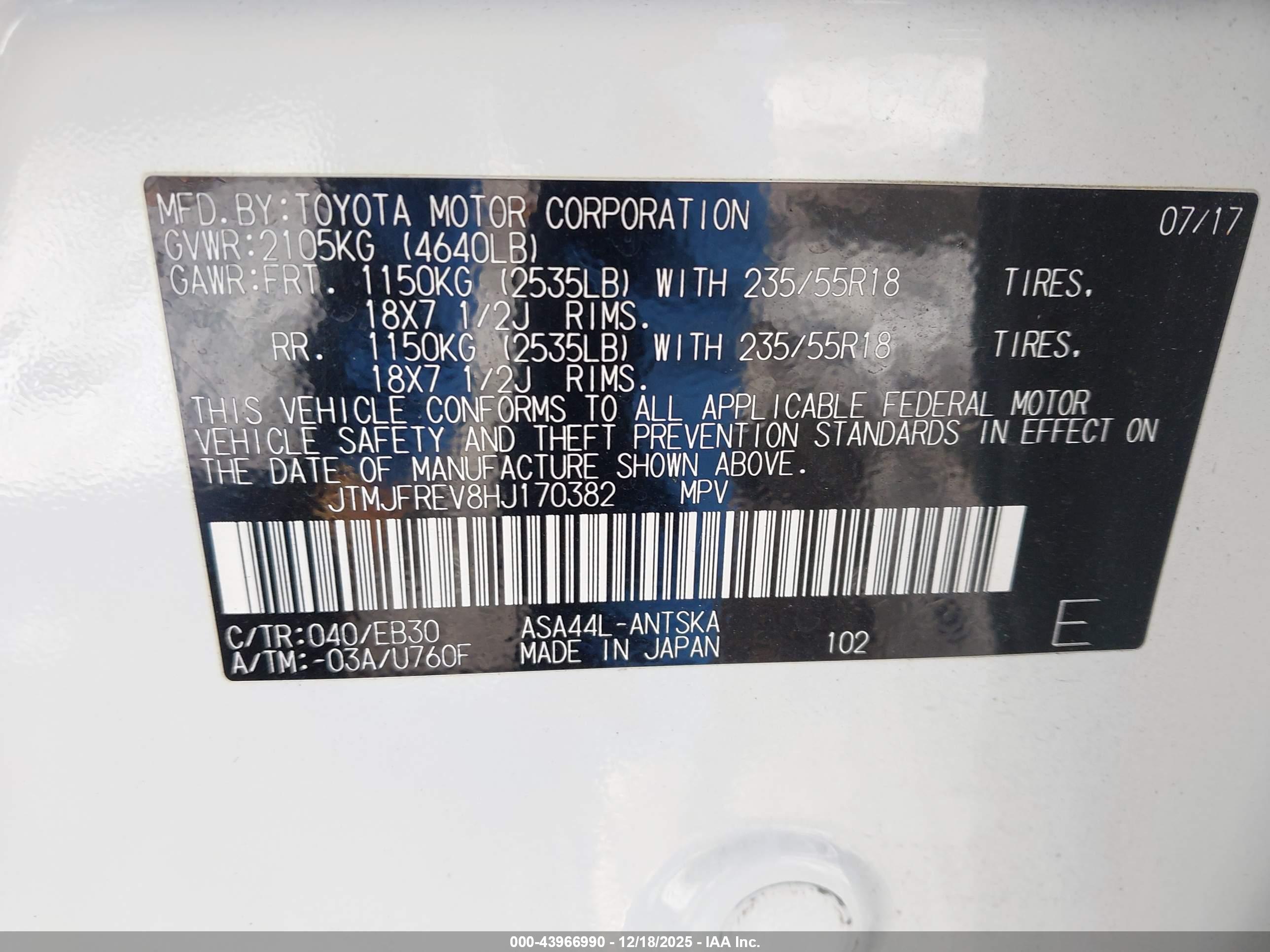TOYOTA RAV4 image 9