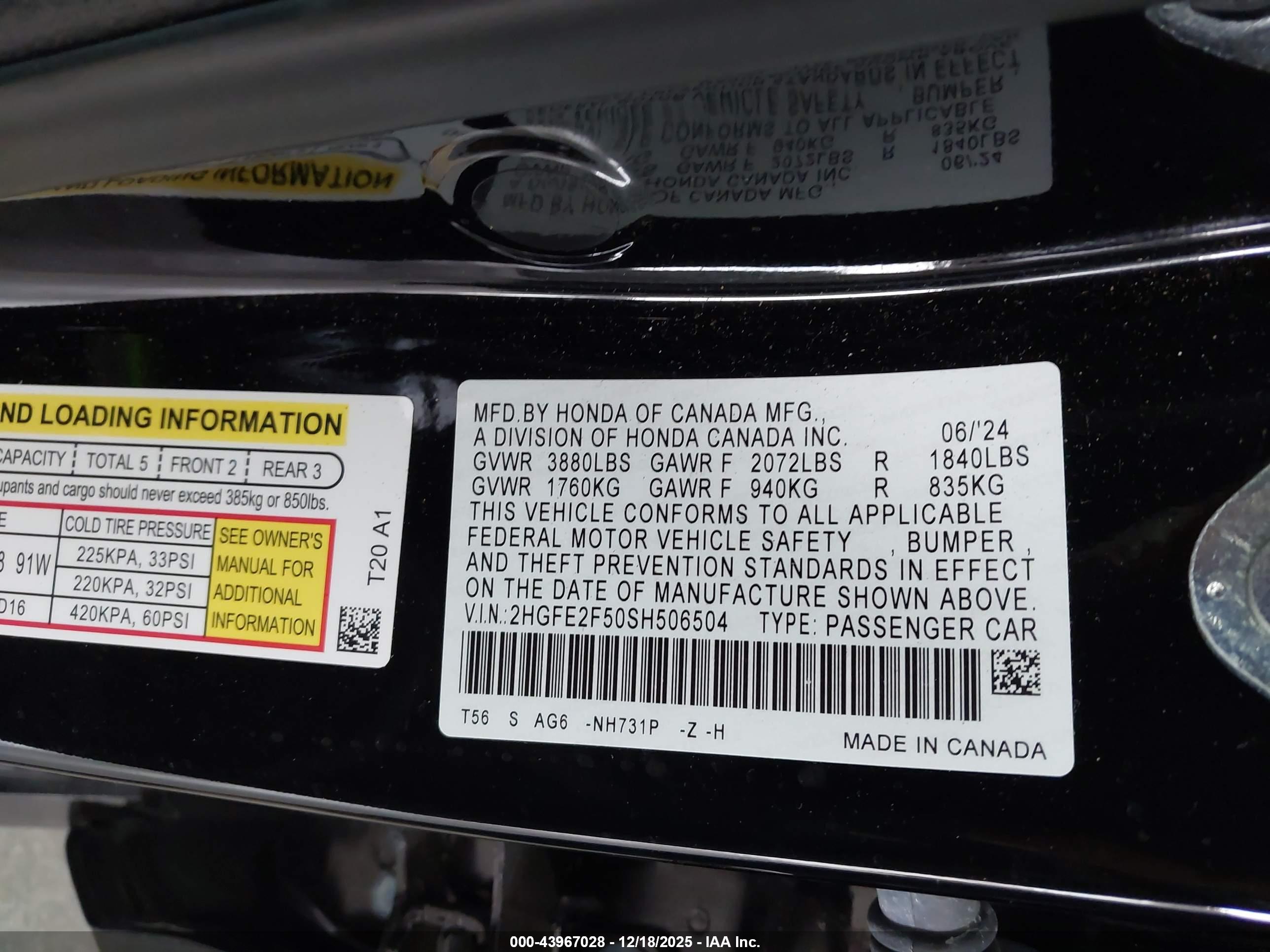HONDA CIVIC image 9
