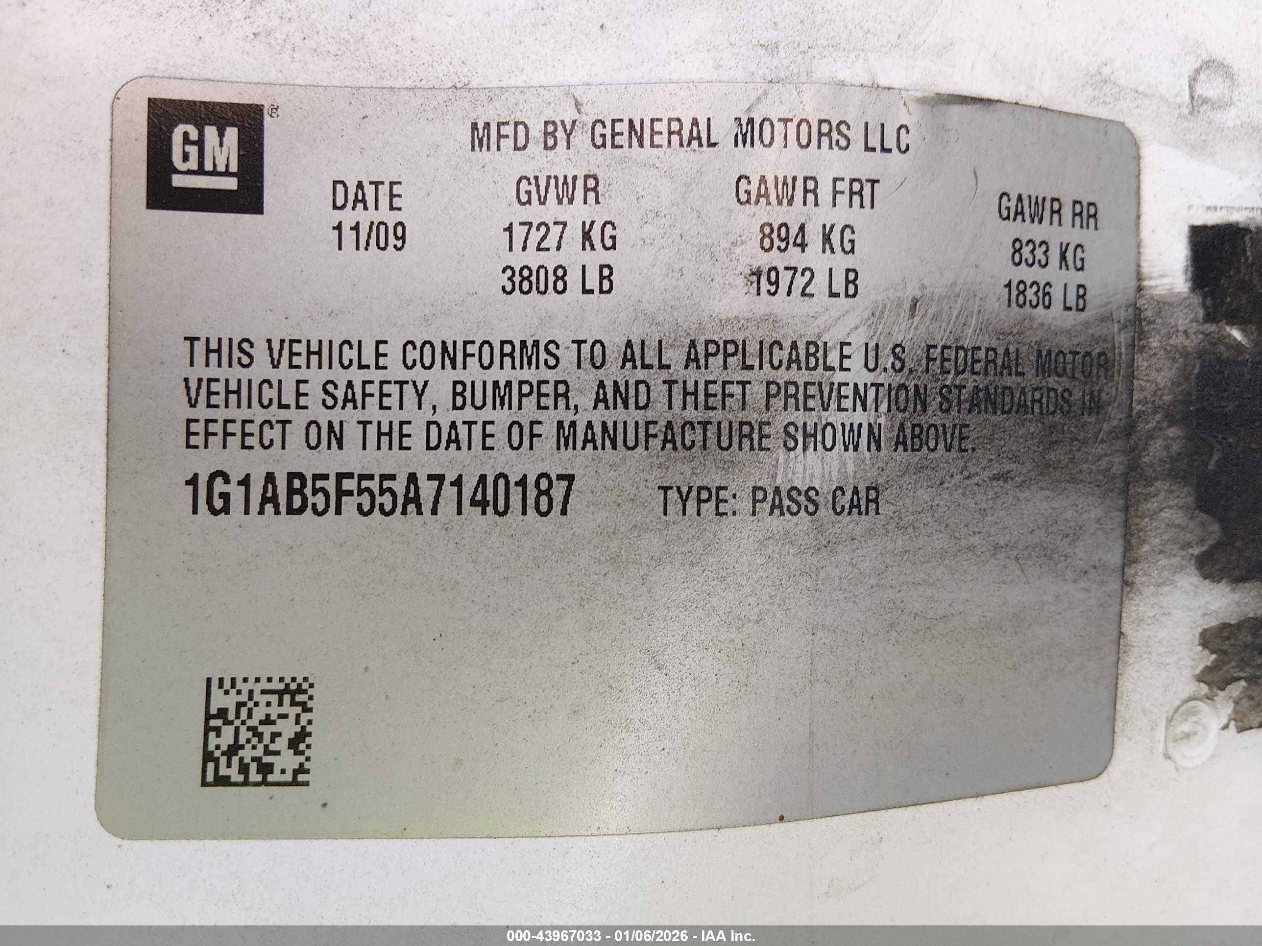 CHEVROLET COBALT image 9
