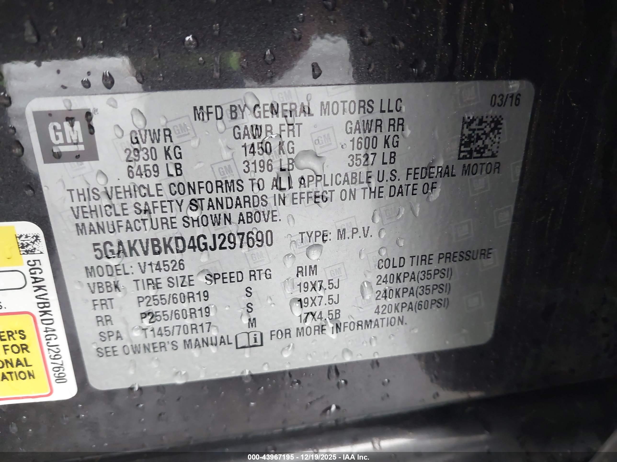 BUICK ENCLAVE image 9