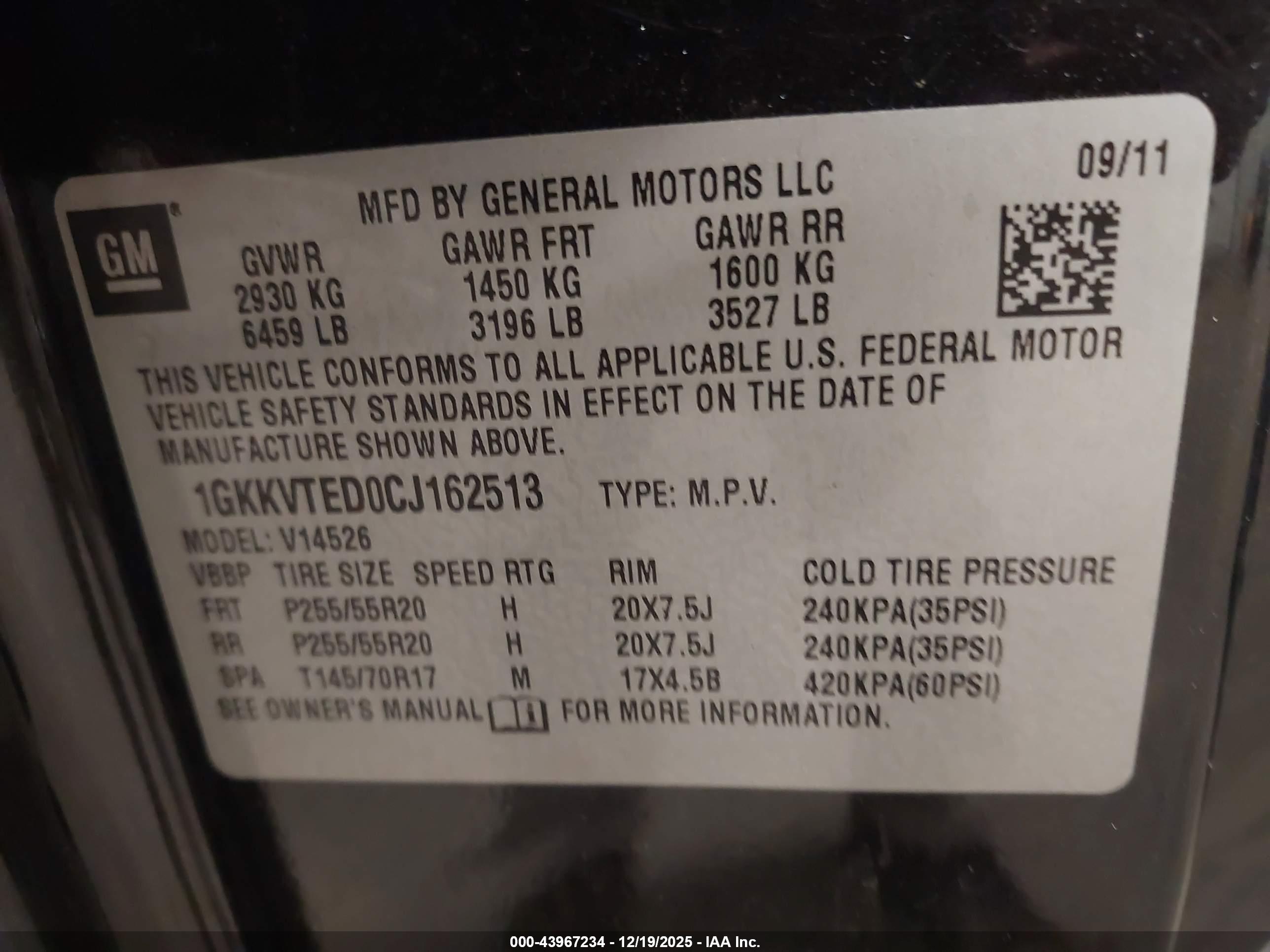 GMC ACADIA image 9