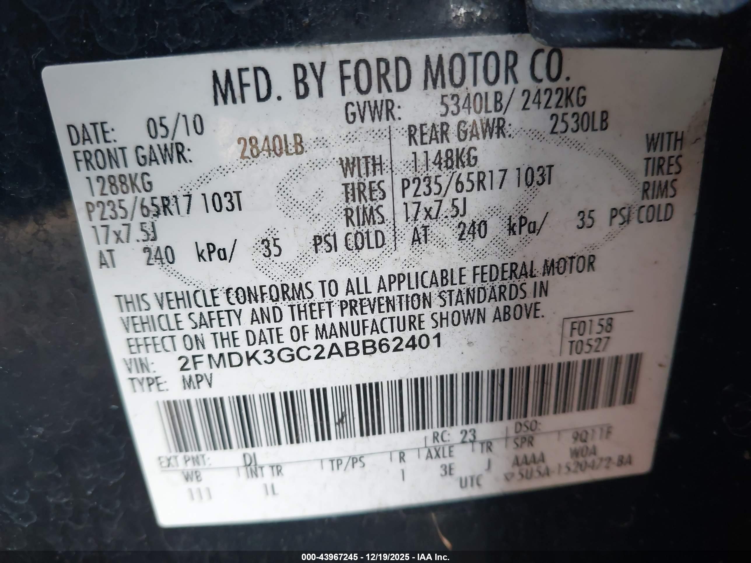 FORD EDGE image 9