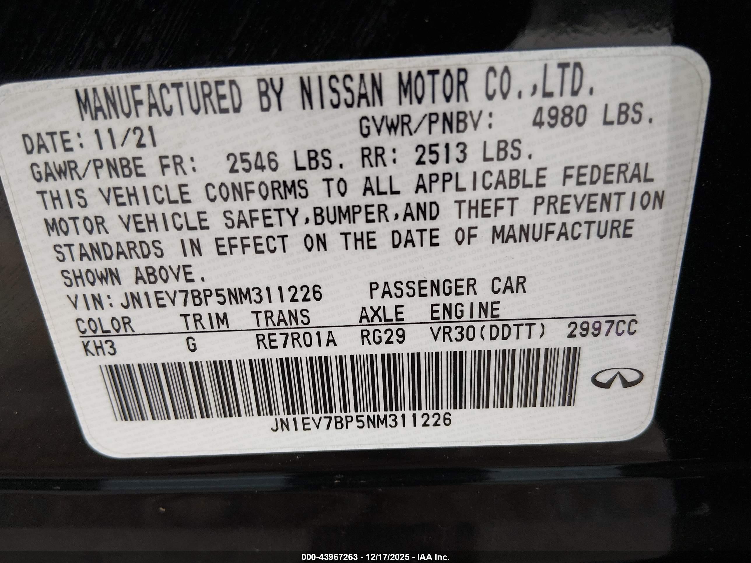 INFINITI Q50 image 9