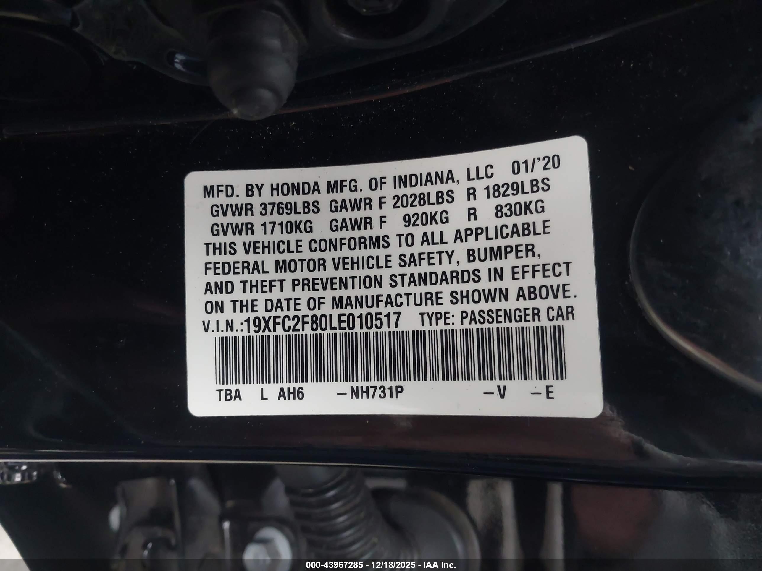 HONDA CIVIC image 9