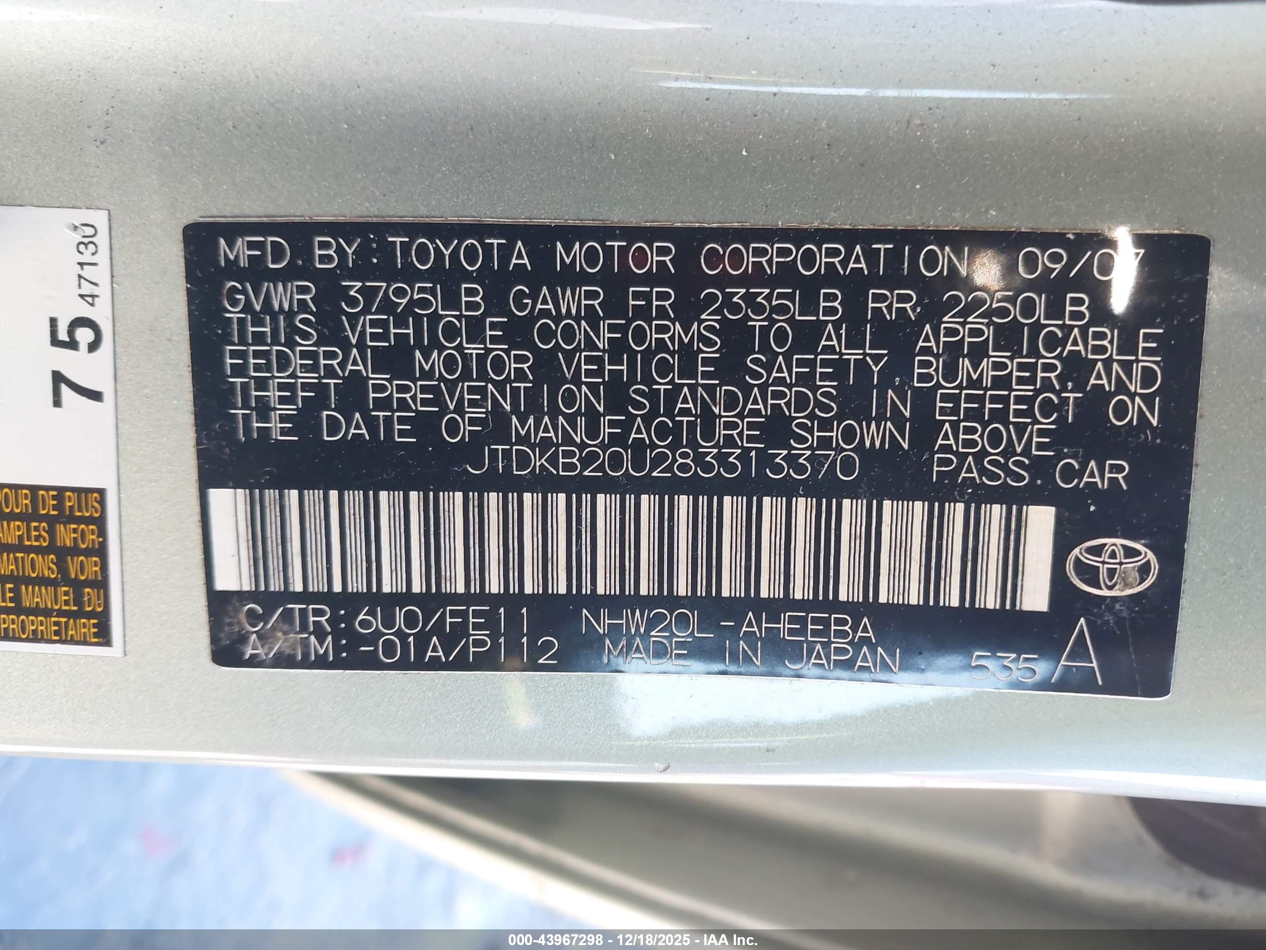 TOYOTA PRIUS image 9