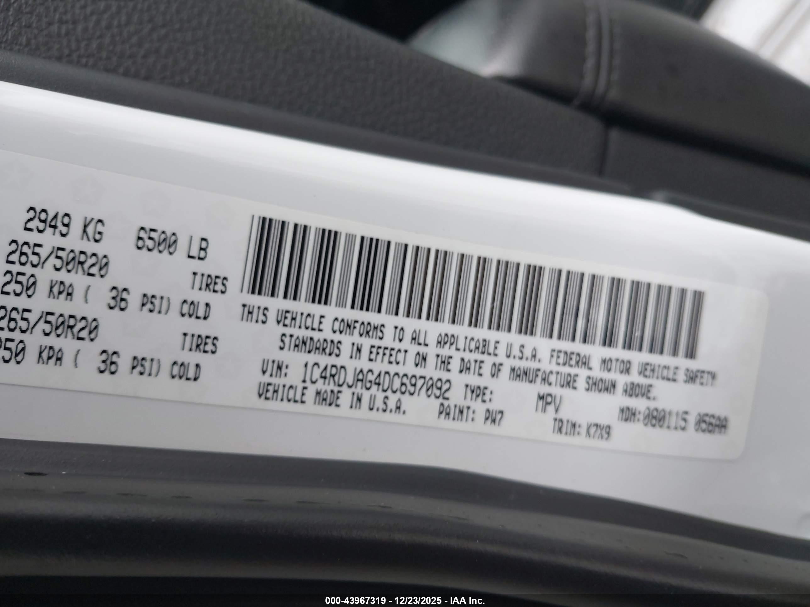 DODGE DURANGO image 9