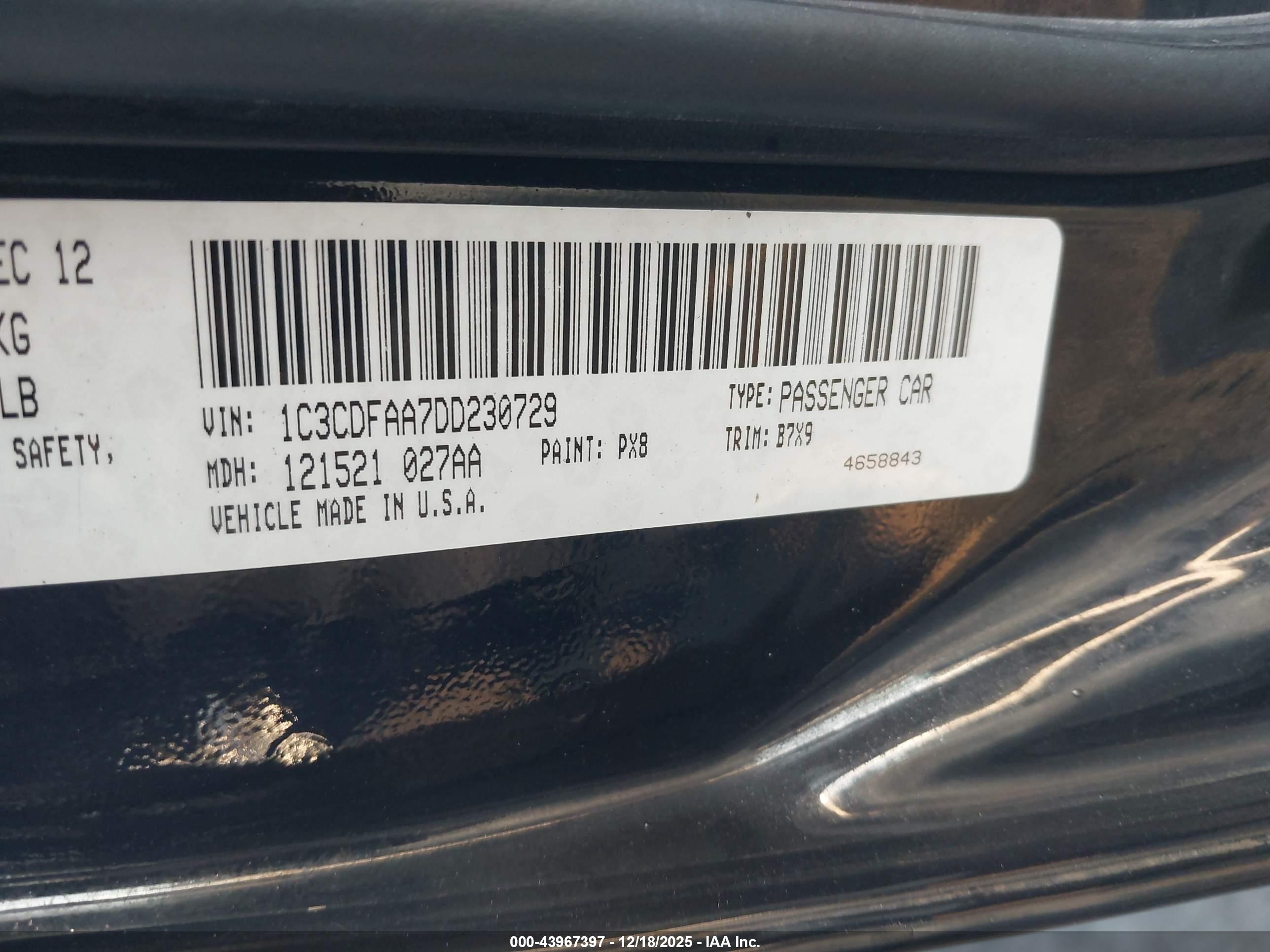DODGE DART image 9