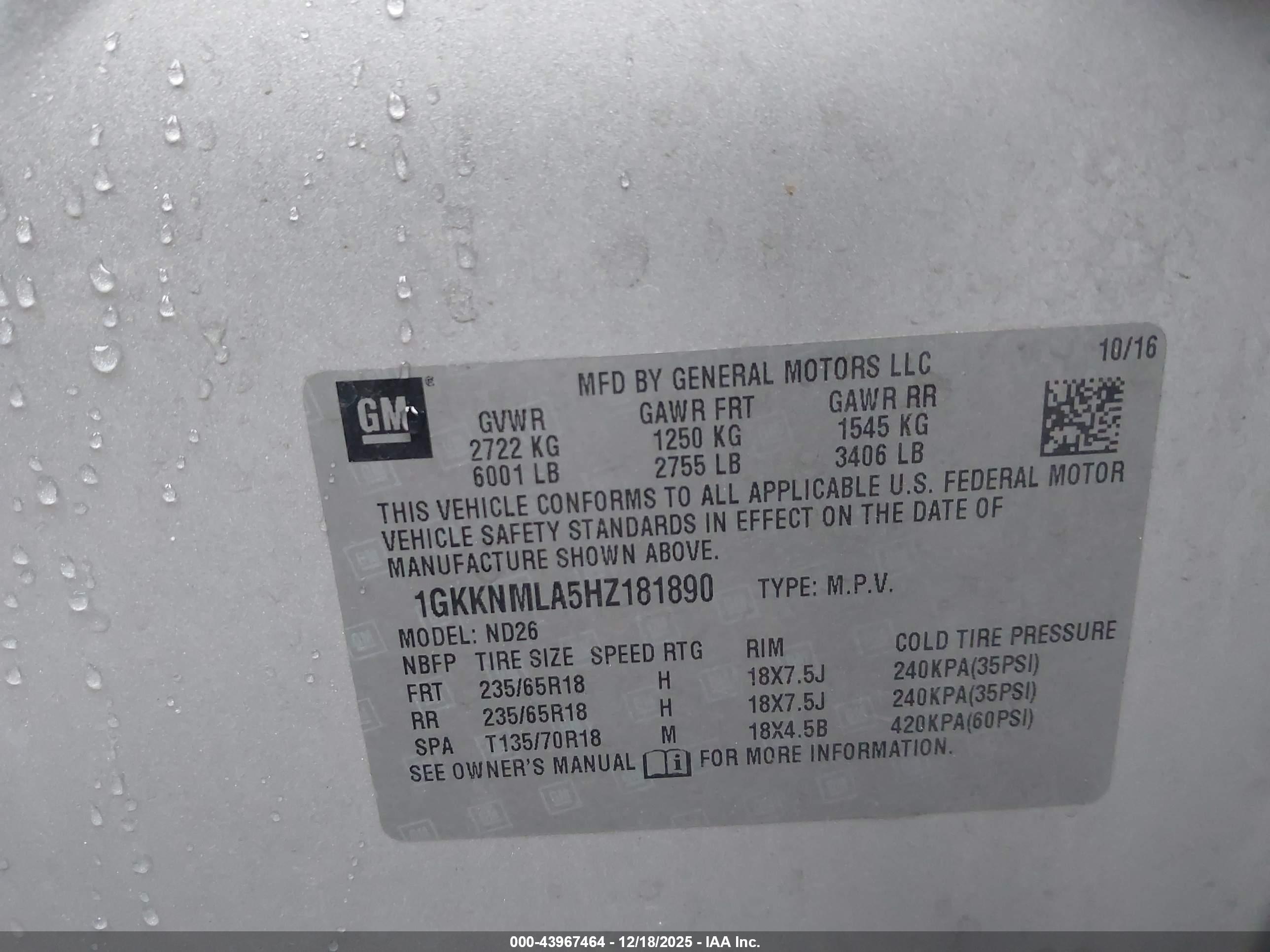 GMC ACADIA image 9
