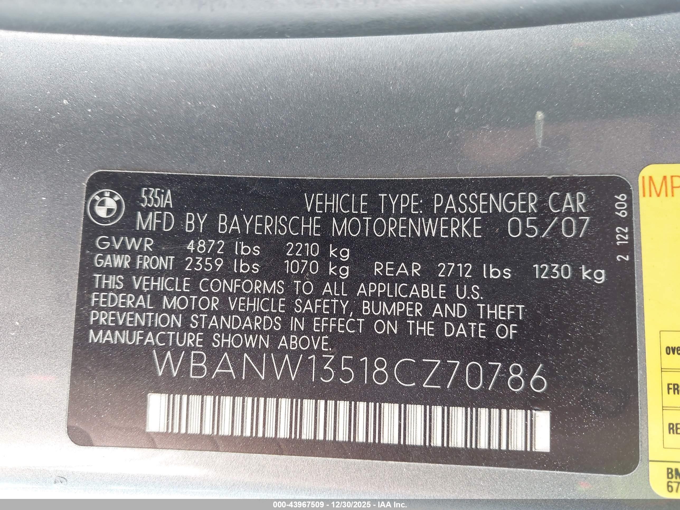 BMW 535I image 9