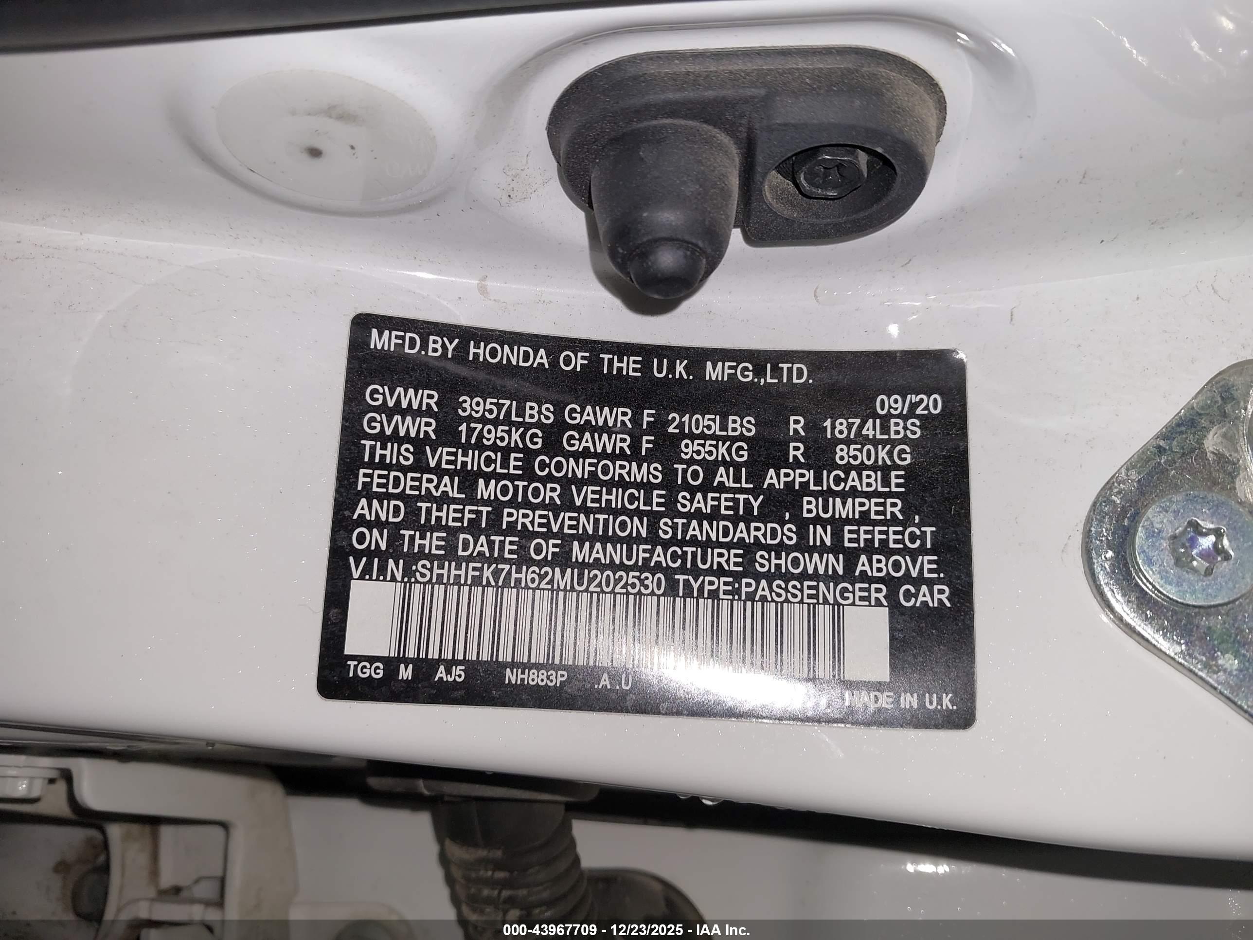 HONDA CIVIC image 9